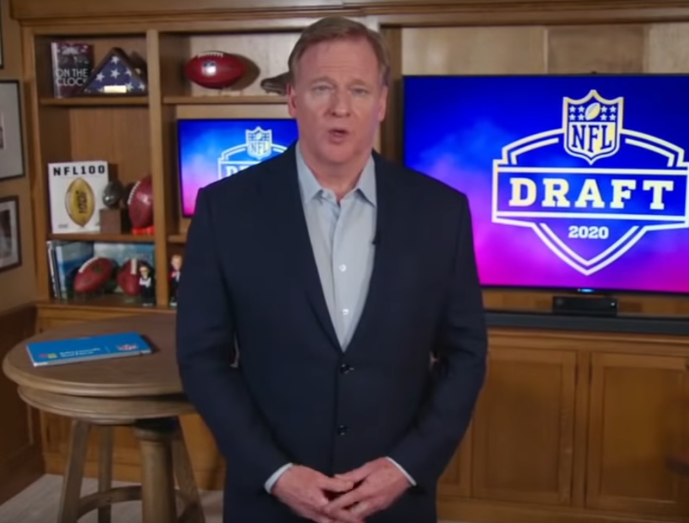 ESPN, NFL Network to co-broadcast draft with Day 1 picks coming from Roger  Goodell's home 