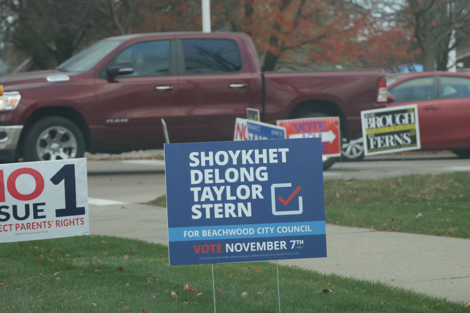 Voting On Election Day Around Cleveland November 7 2023