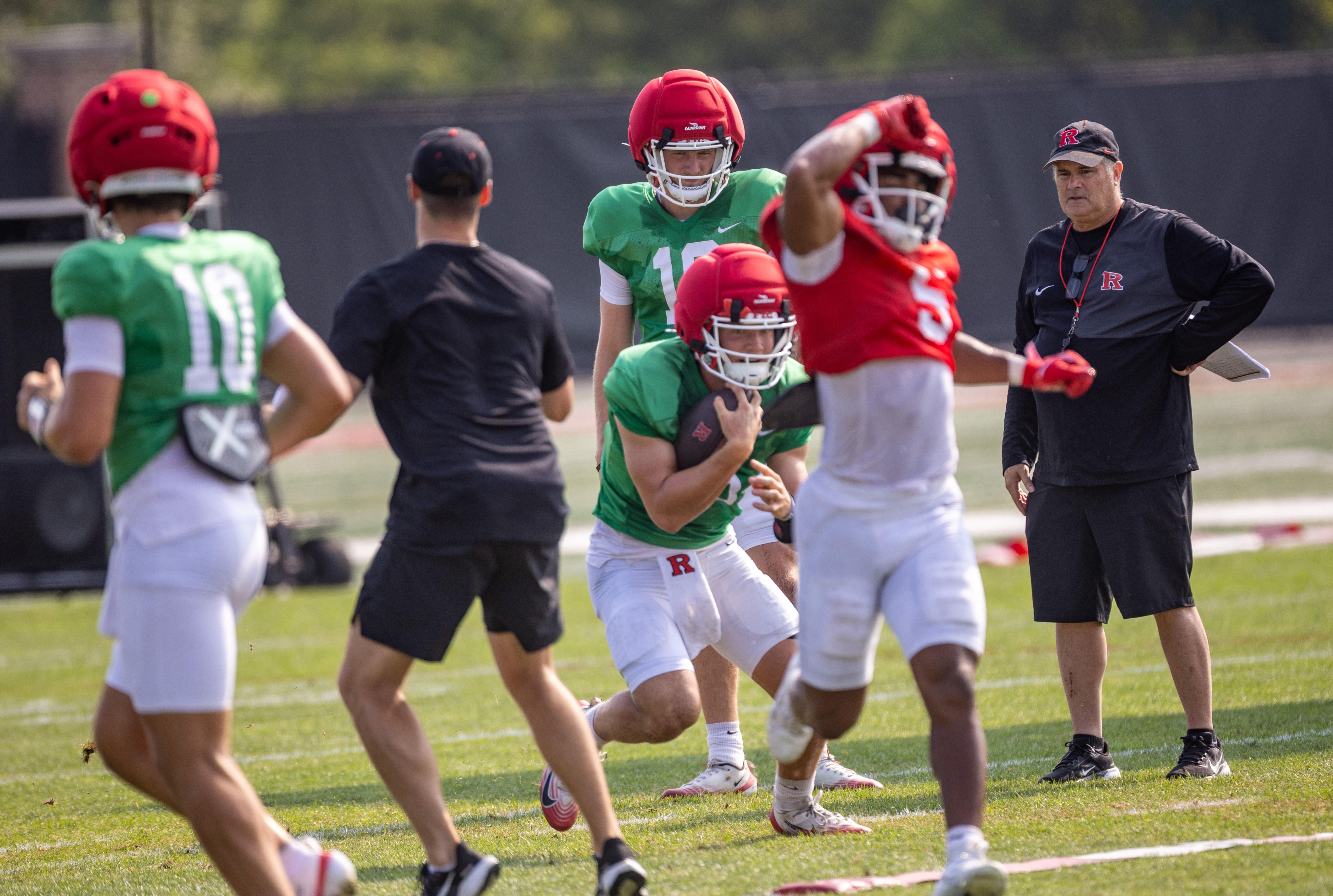 Ryan Ackerman Rutgers Rutgers football training camp, August 4, 2025 - nj.com