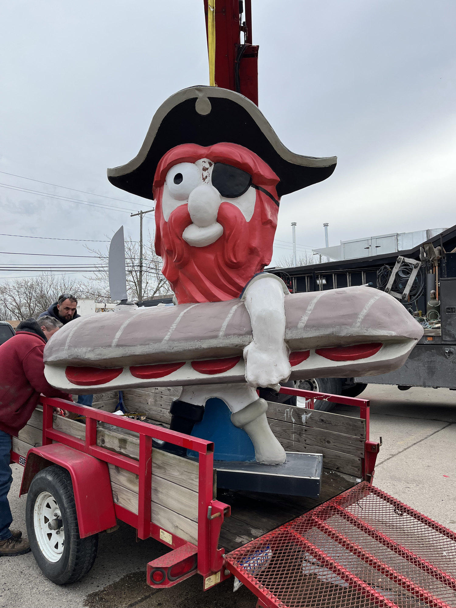 Sylvia's Catering moves in to a new space, bringing an old pirate
