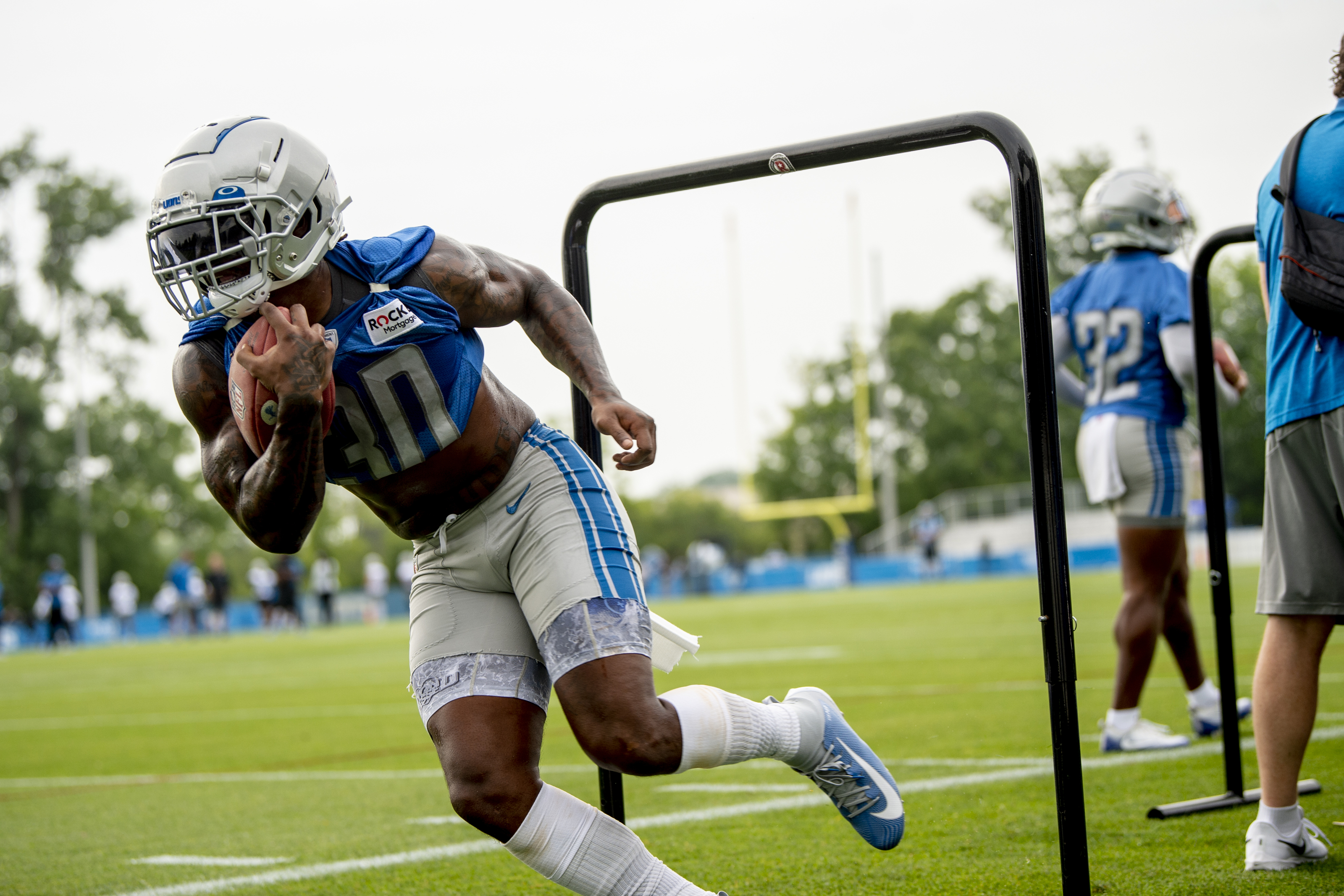 DJ Chark Signed Detroit Lions Jersey with JSA