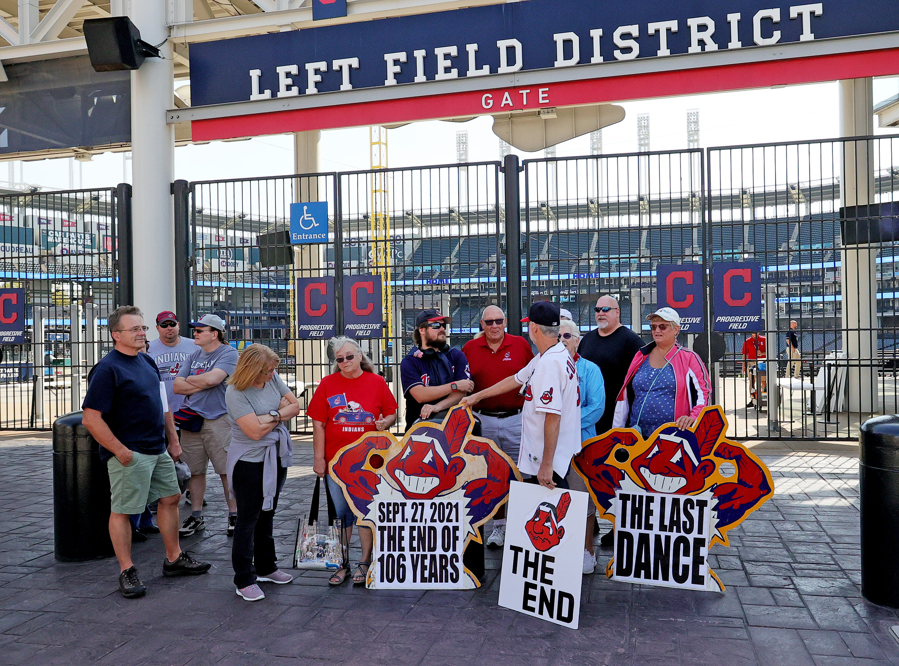 Goodbye Cleveland Indians Team Shops, Strongsville