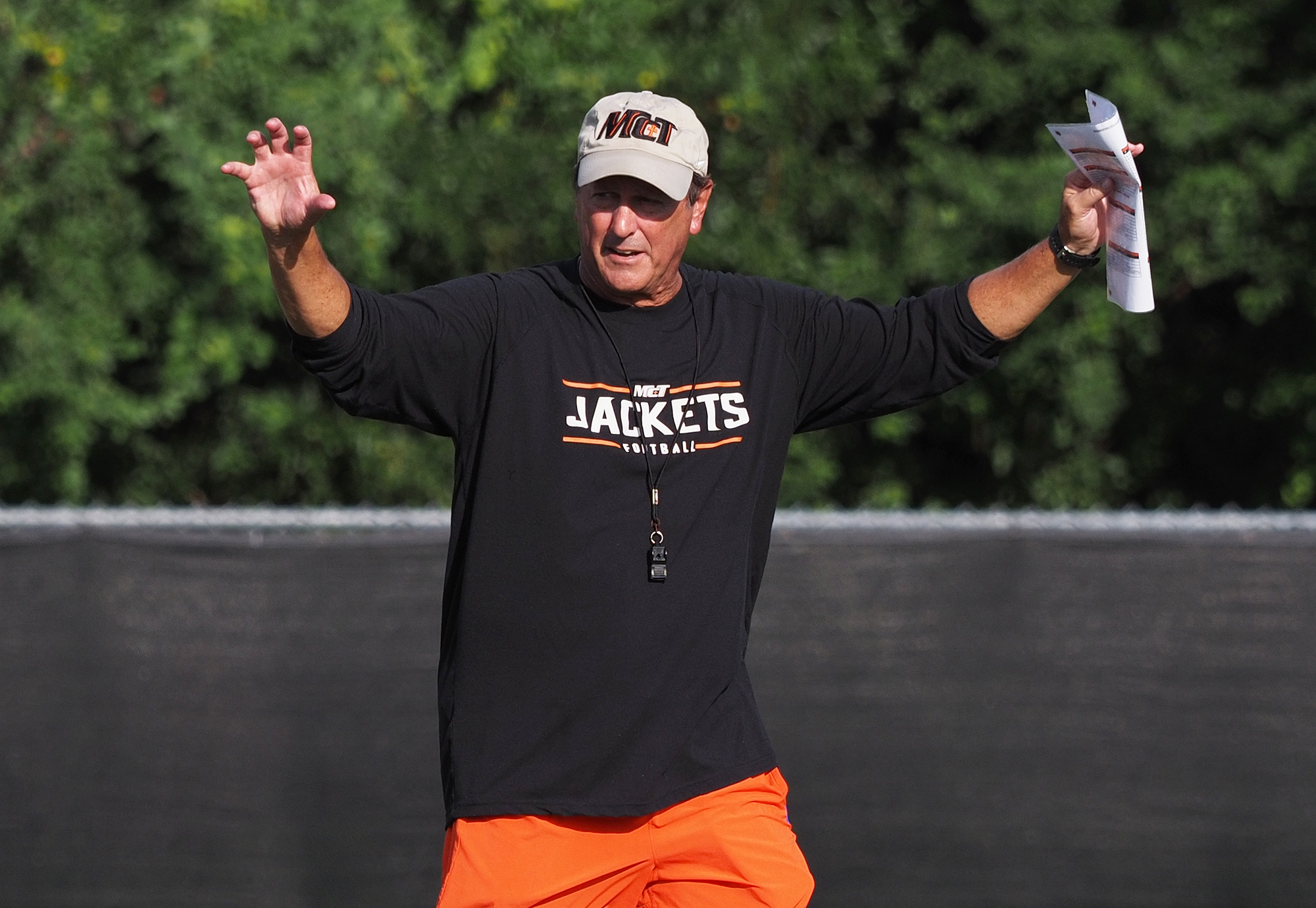 McGillToolen football practice