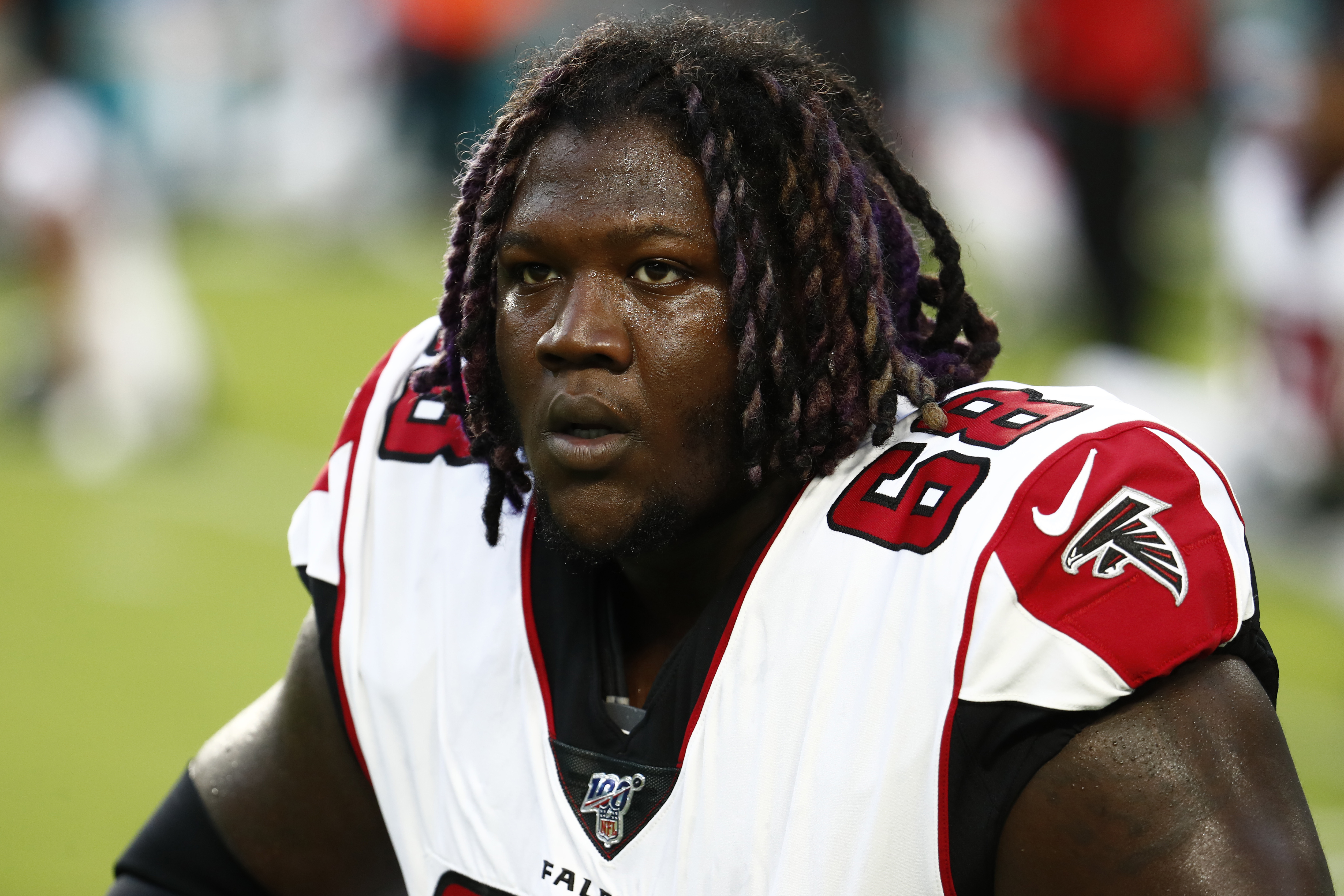 Falcons release former starting guard Jamon Brown