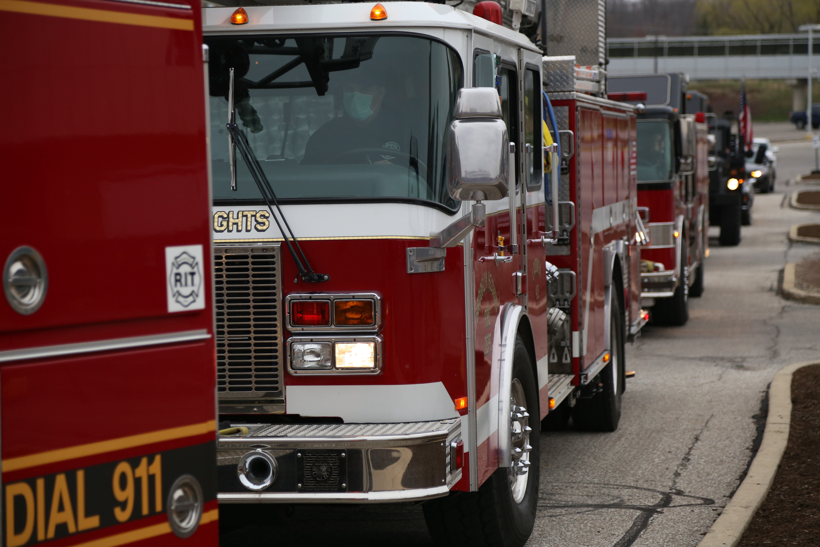 Parma FD and others salute frontline workers at UH Parma - cleveland.com
