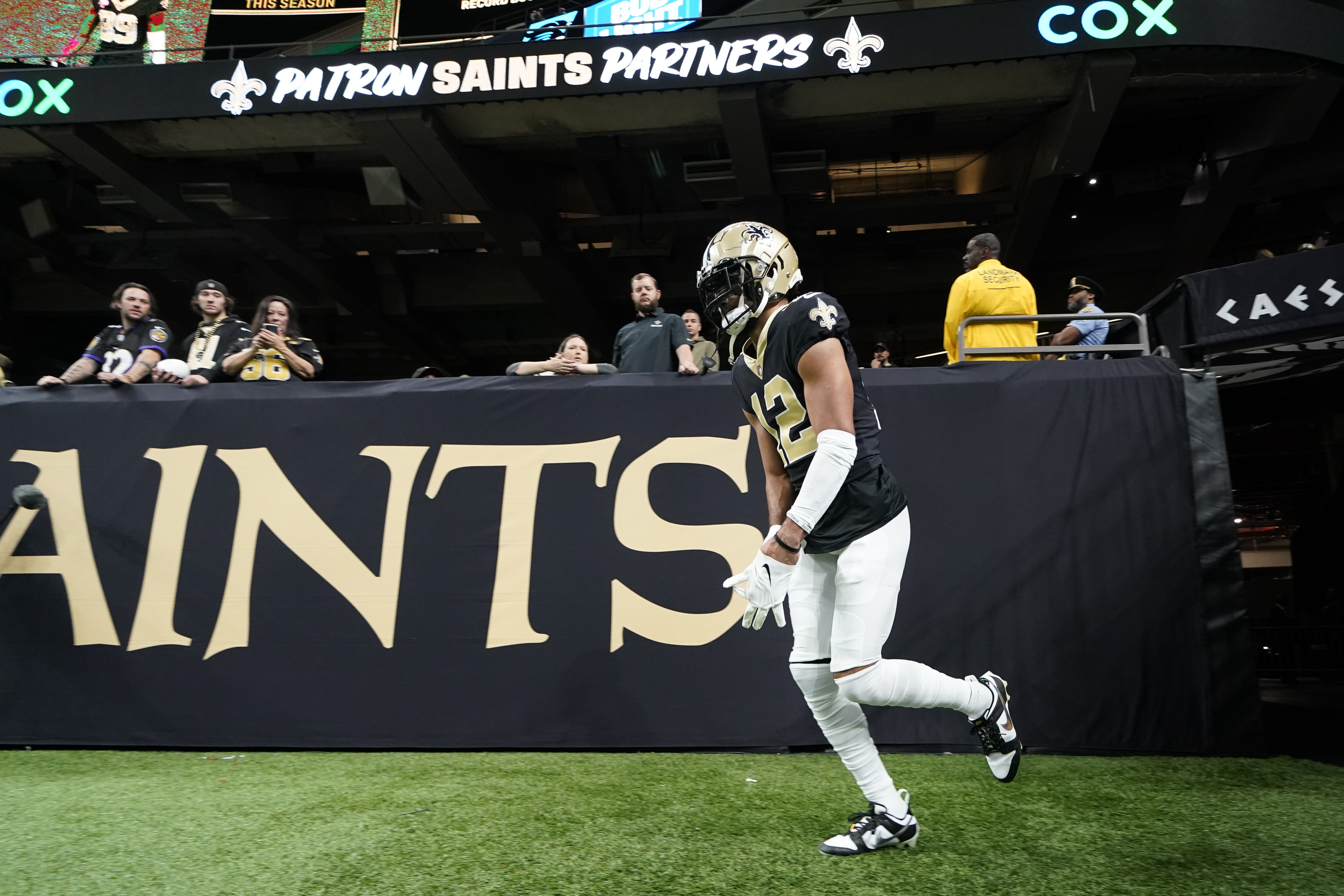 Saints' Rookie Record Within Reach for Chris Olave