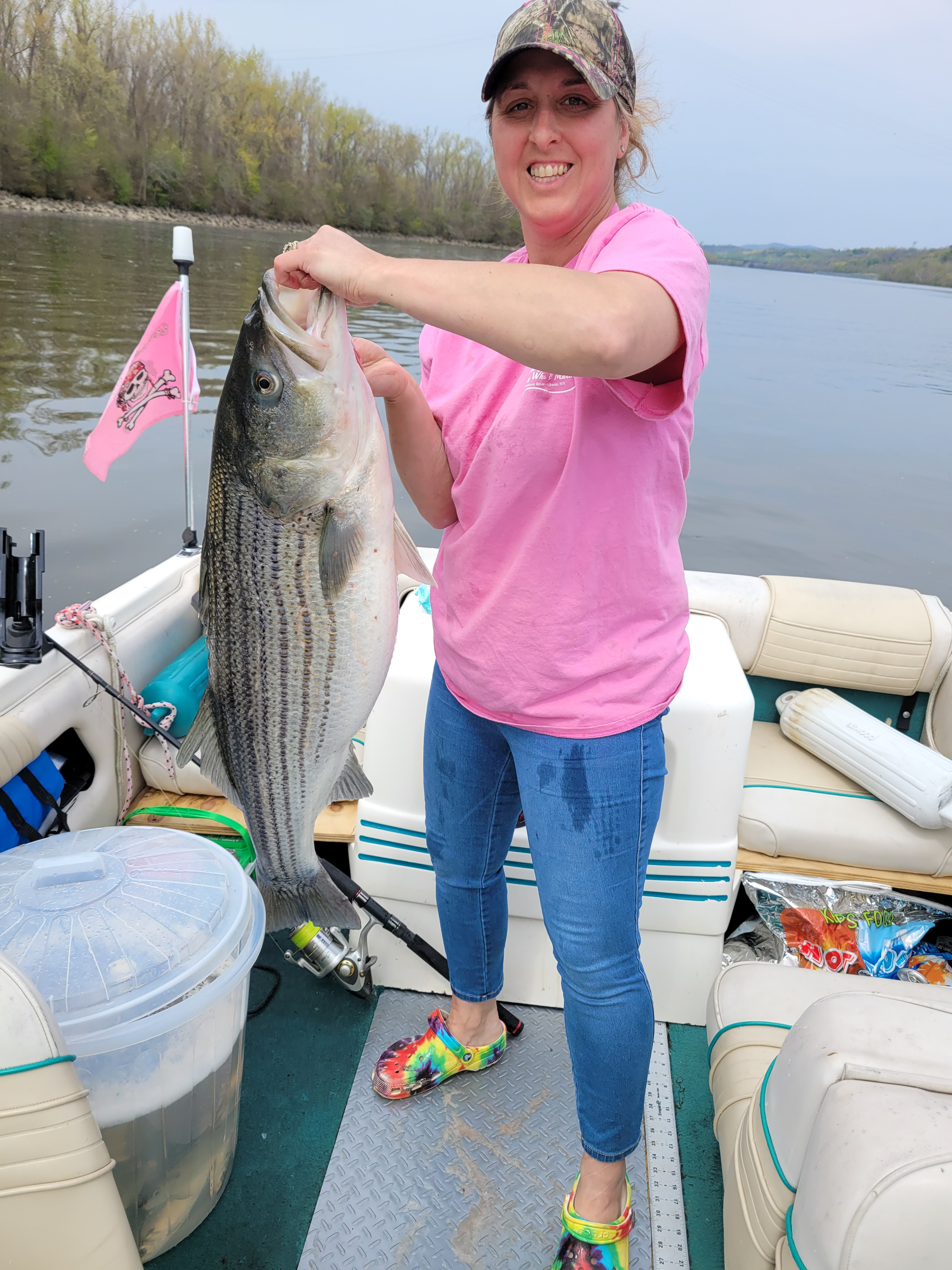 STRIPED BASS FISHING in Albany NY during April-May - sporting