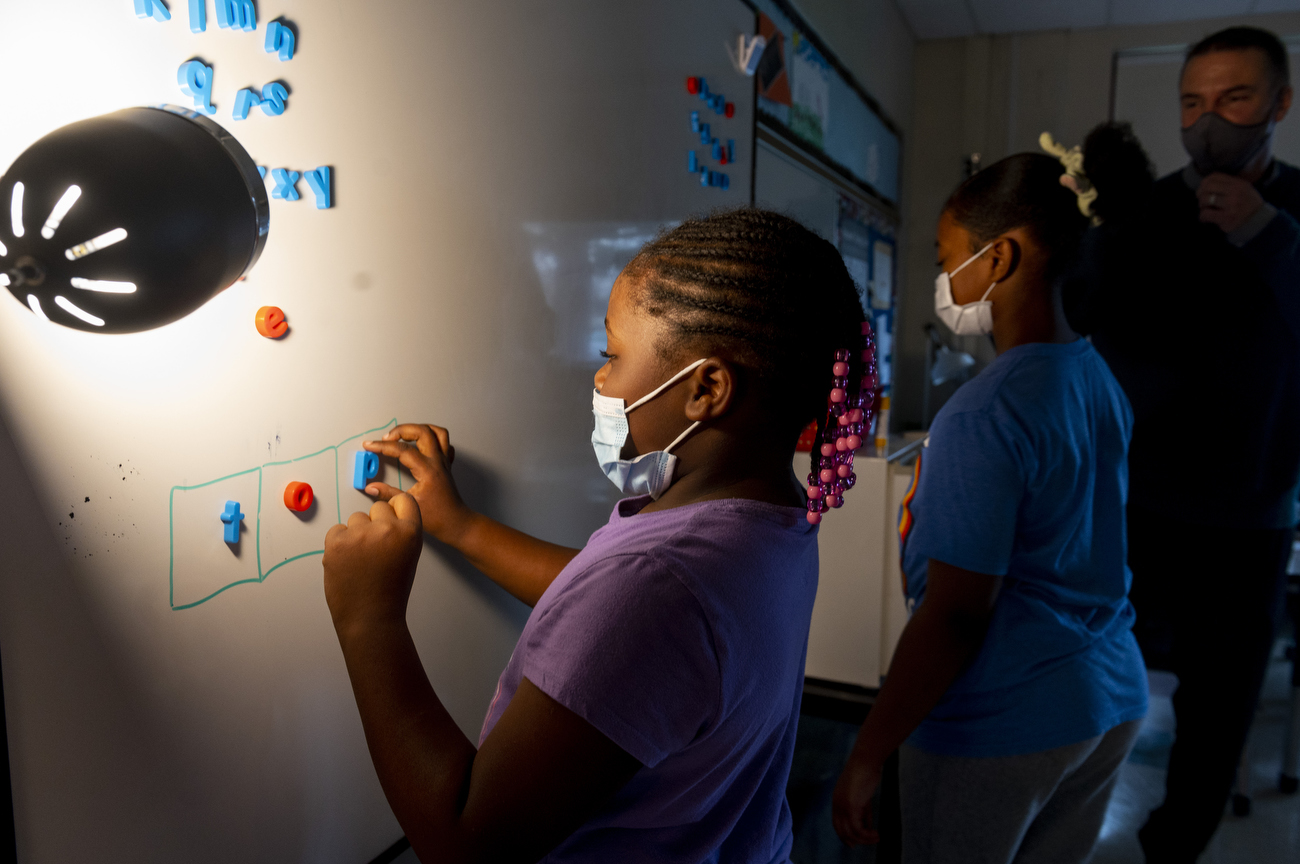 YCS Reading Intervention program at Erickson Elementary