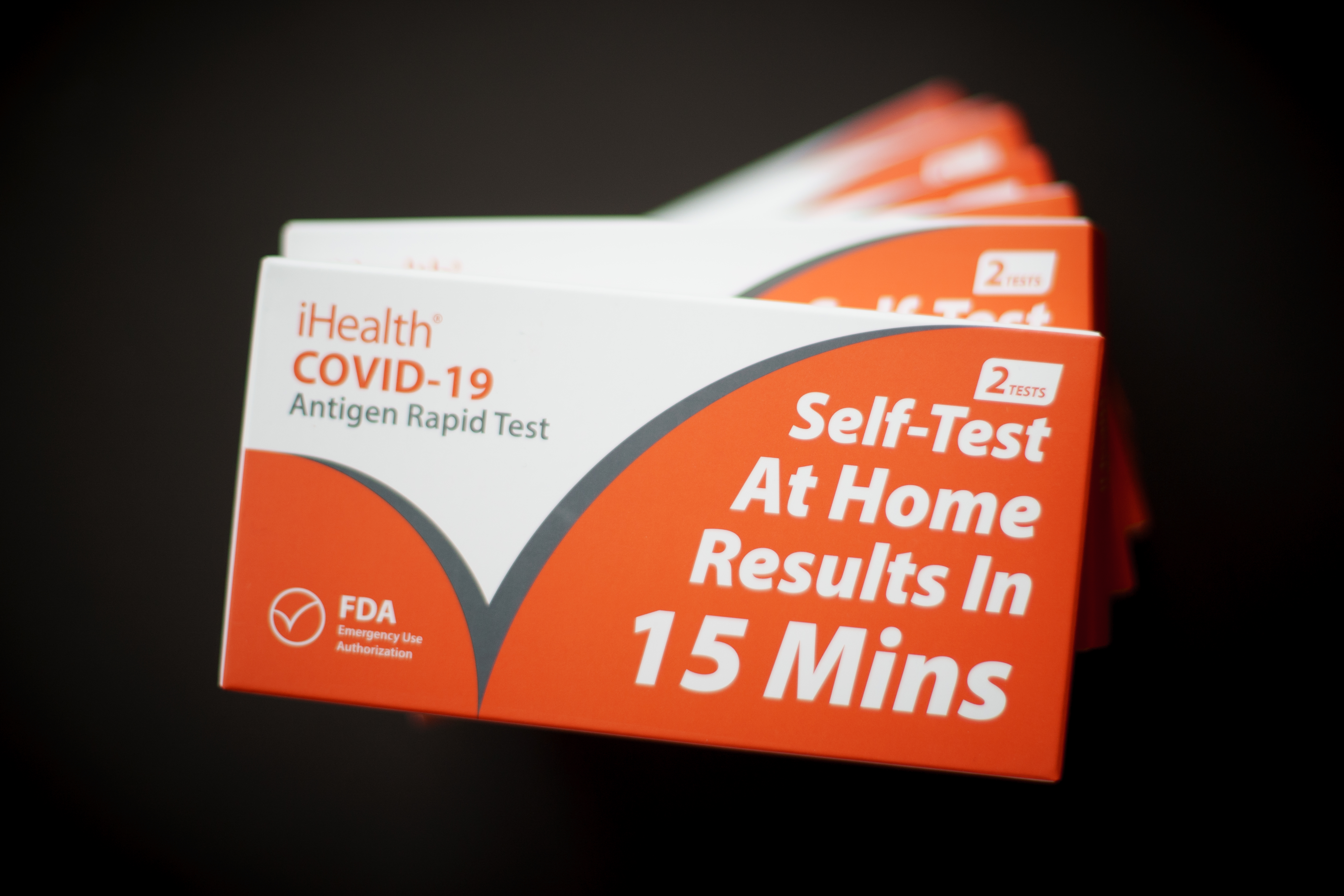 iHealth COVID-19 Antigen Rapid Test, 1 Pack, 2 Tests