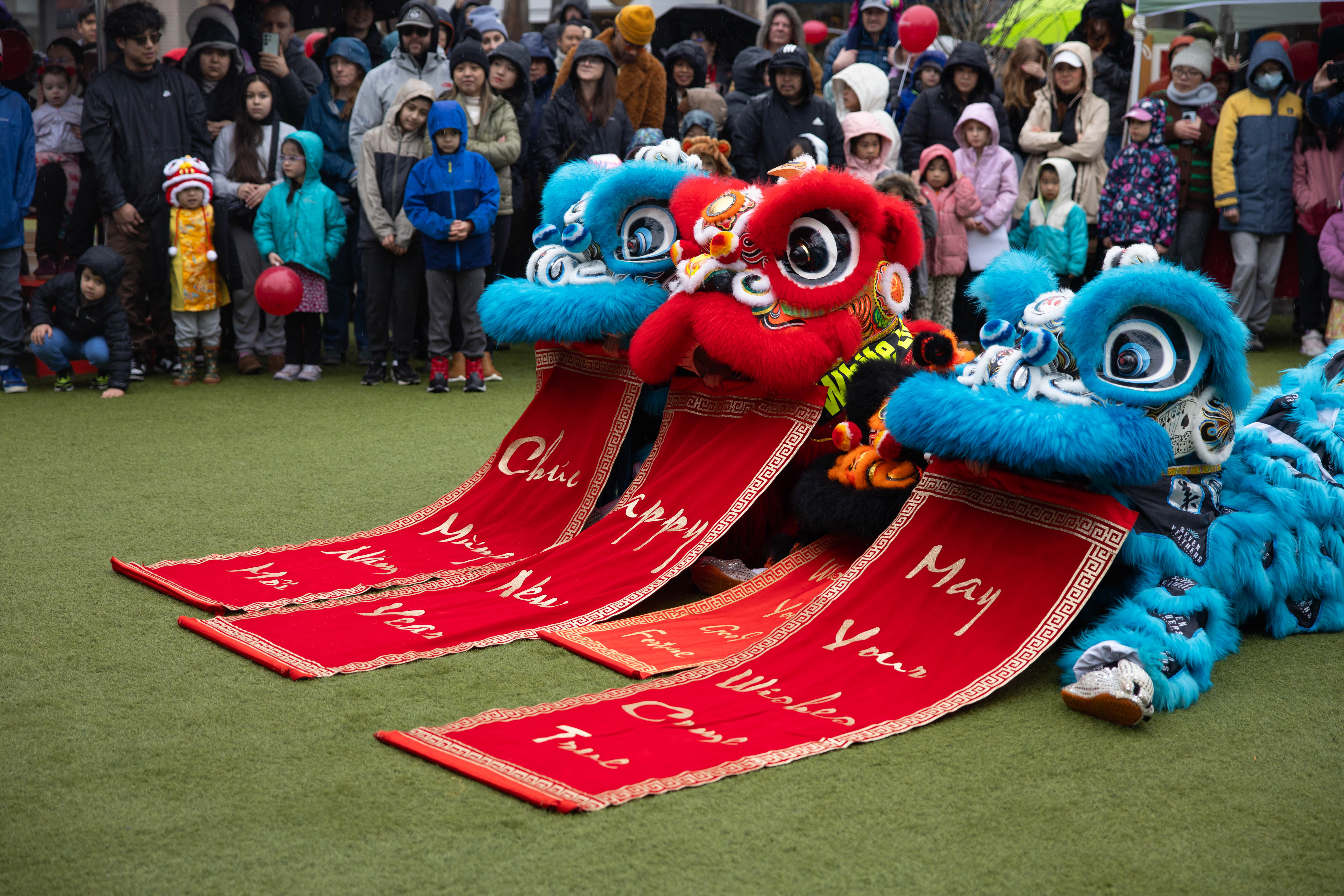 Lion dance delights during Portland-area Lunar New Year