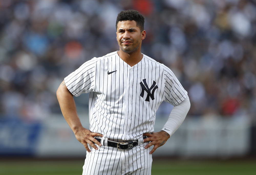 The Yankees' Gleyber Torres is starting to look very confident yankees  players weekend jersey again