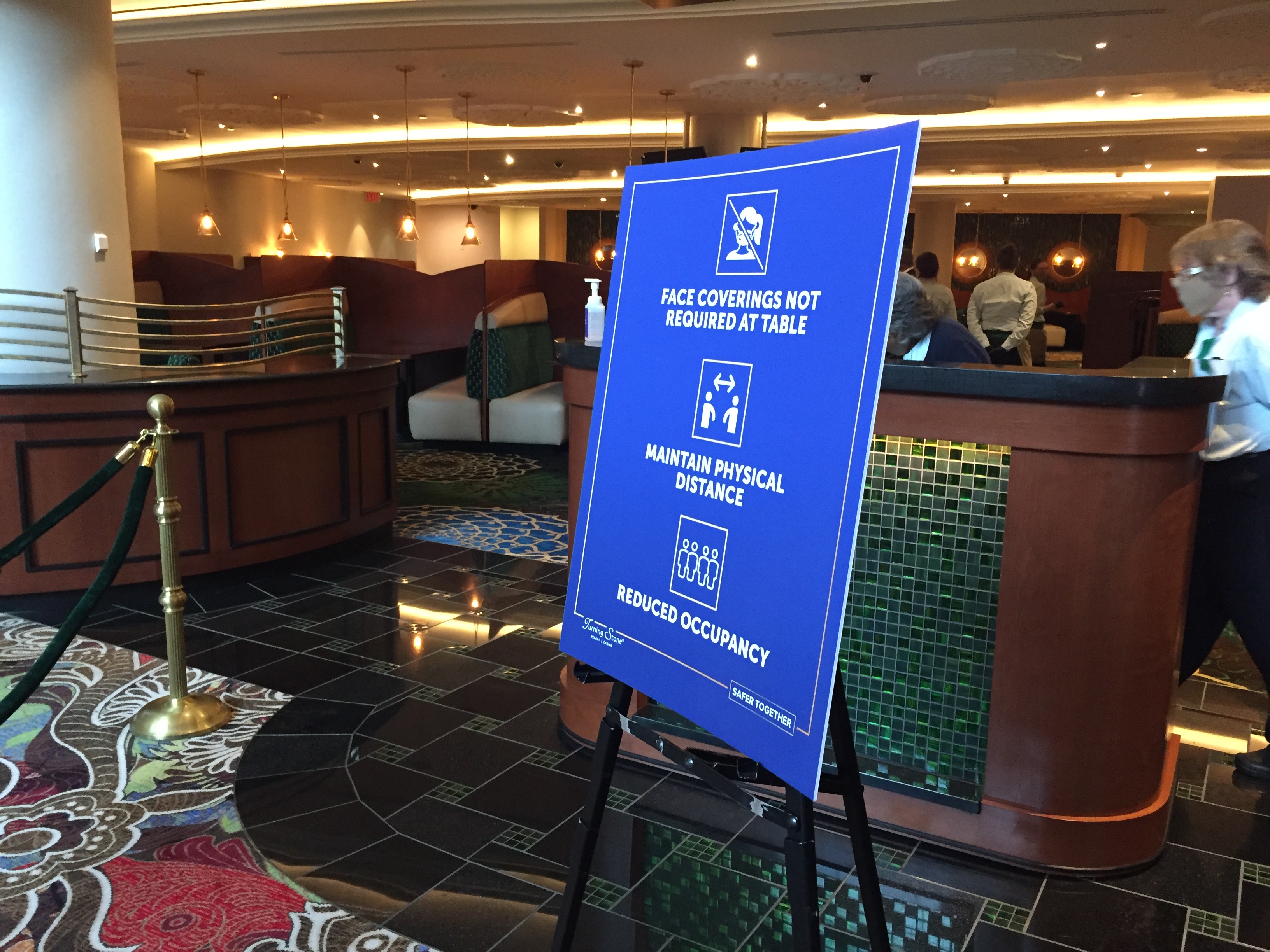 Turning Stone Resort Casino reopens