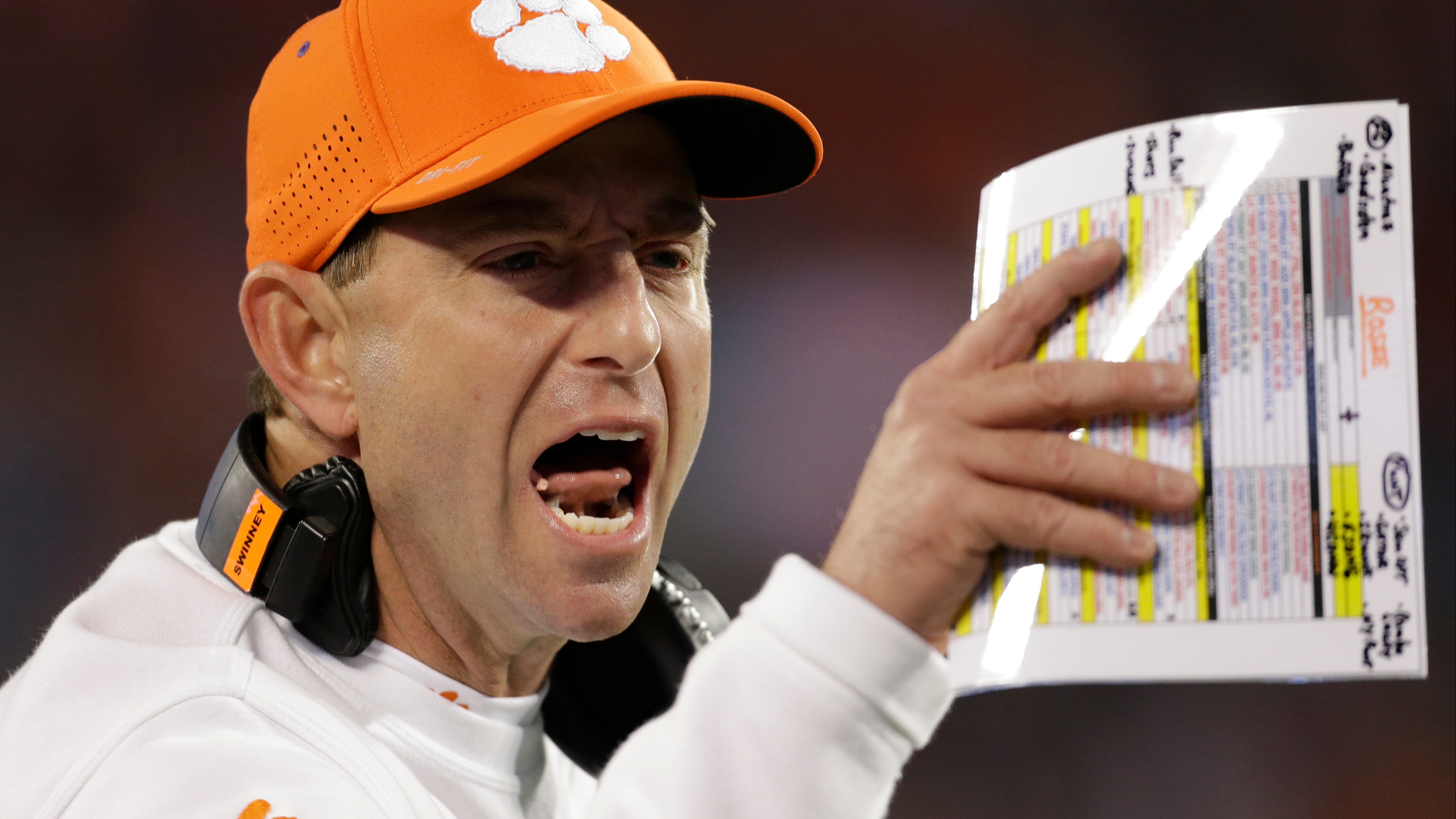 Dabo Swinney Explains N Word Incident T Shirt Music And Sit In Controversies Al Com