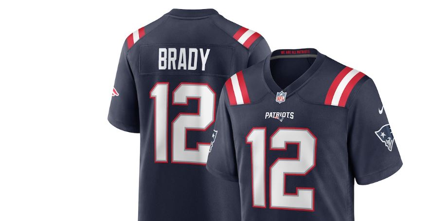 Tom Brady New England Patriots Nike Women's Retired Game Jersey