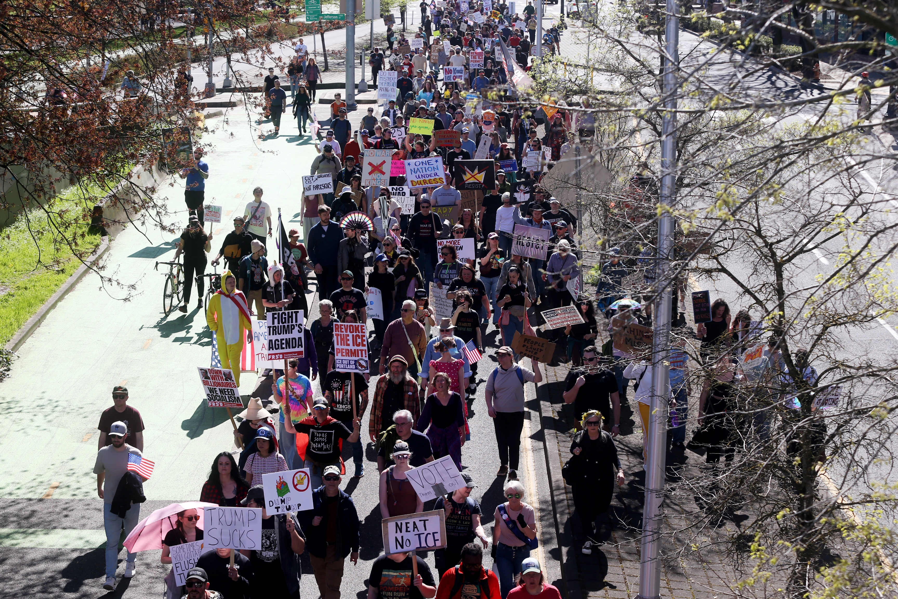 Portland No Kings protest - March 28, 2026 - oregonlive.com