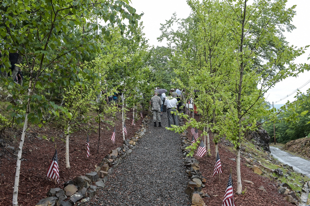 Mt. Tom B17 75th anniversary remembrance ceremony