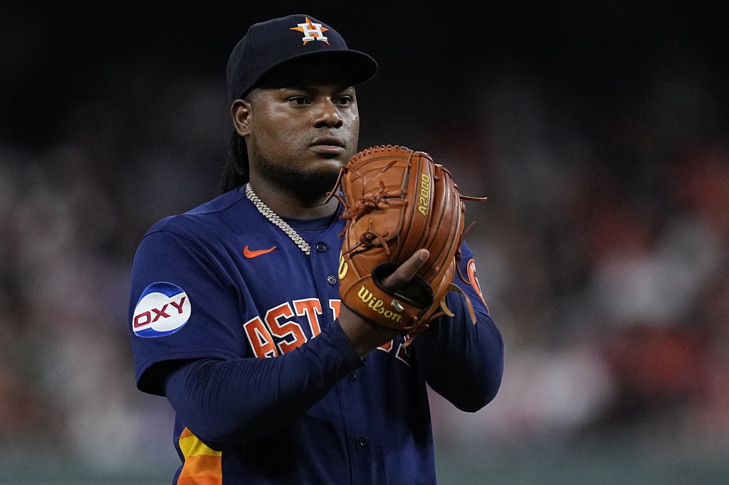 Astros' Framber Valdez throws no-hitter vs Guardians on 93 pitches