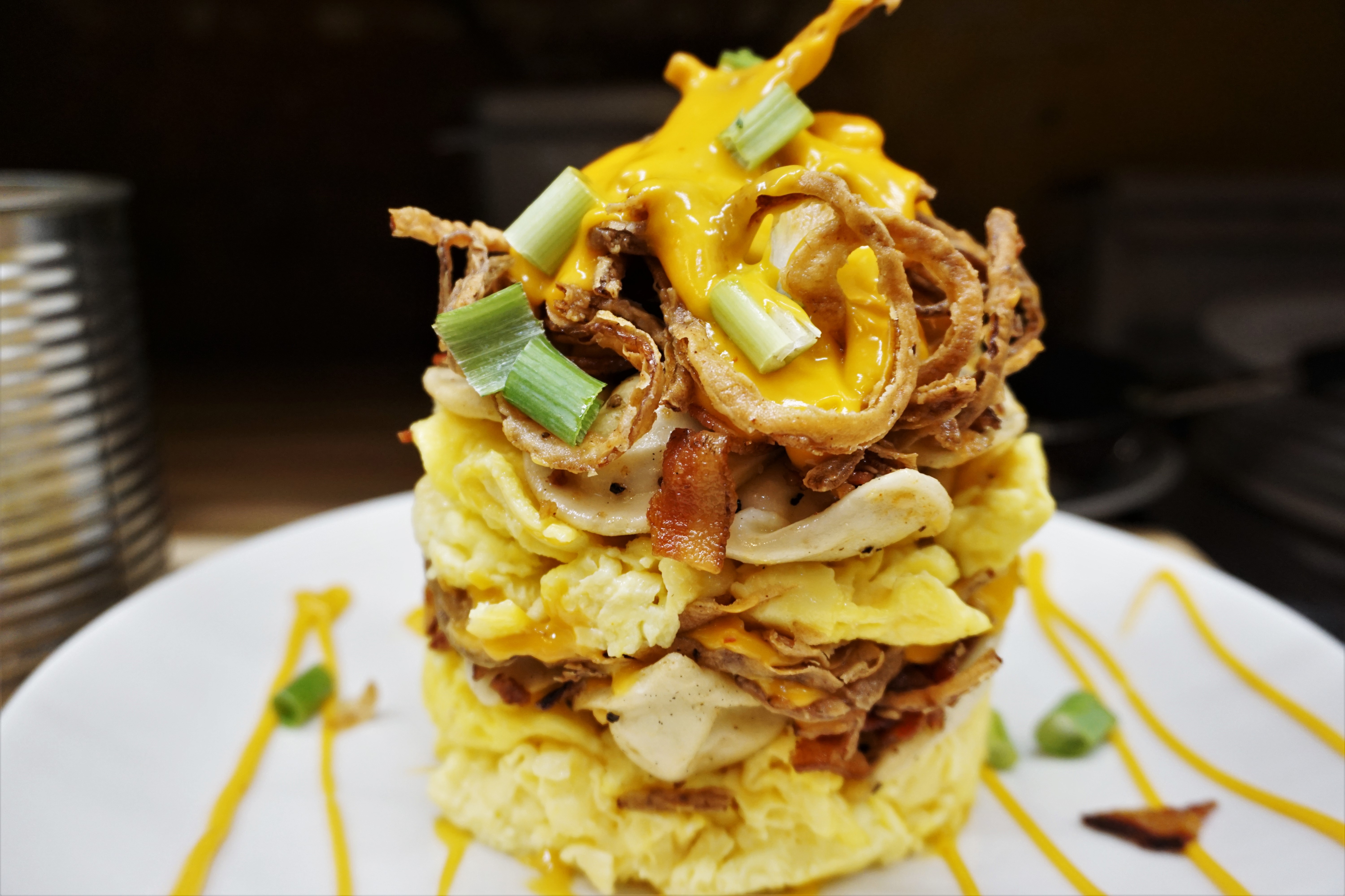 Watch how Syracuse's most gravity-defying breakfast gets made