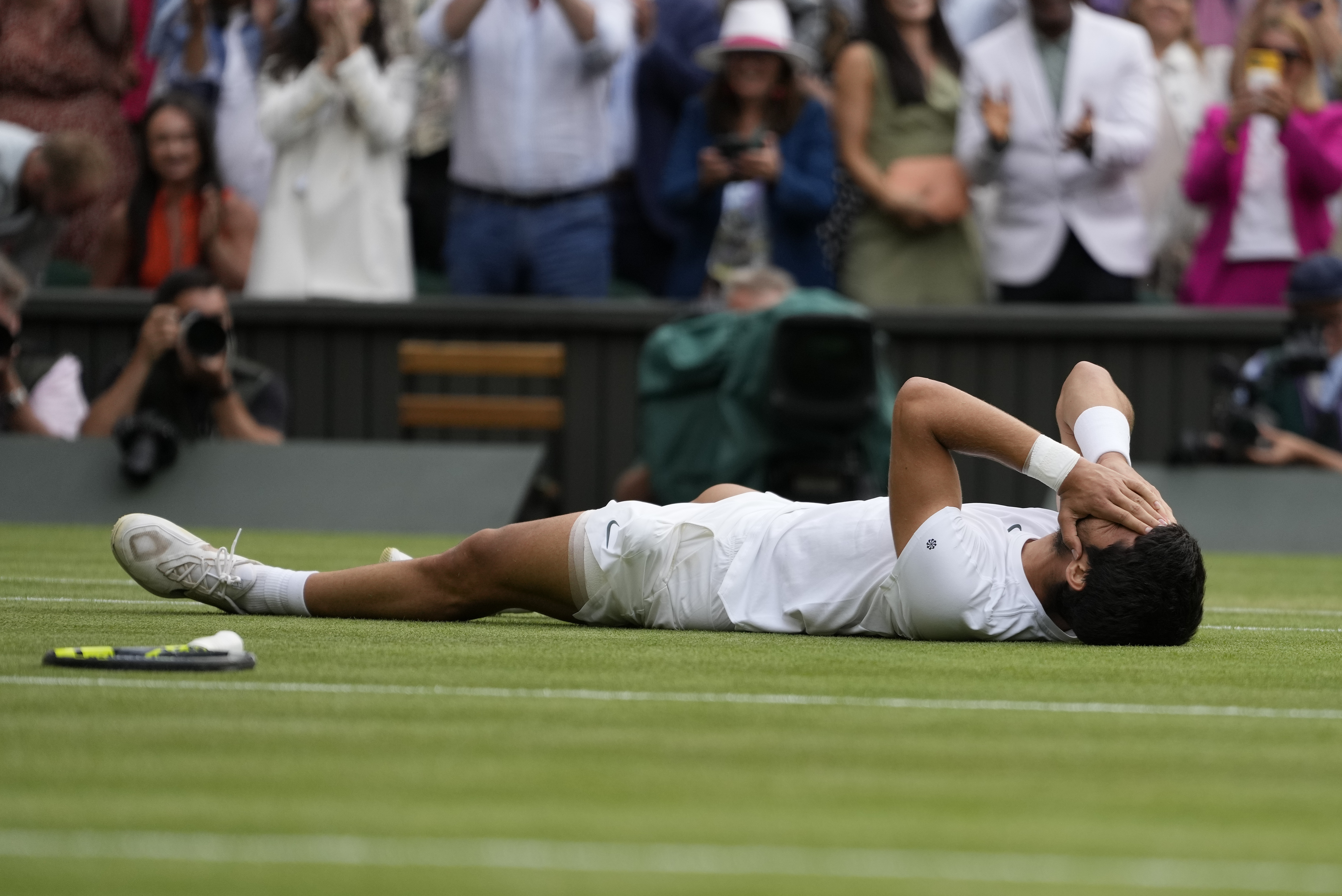 Wimbledon 2023 Carlos Alcaraz beats Novak Djokovic in 5 sets