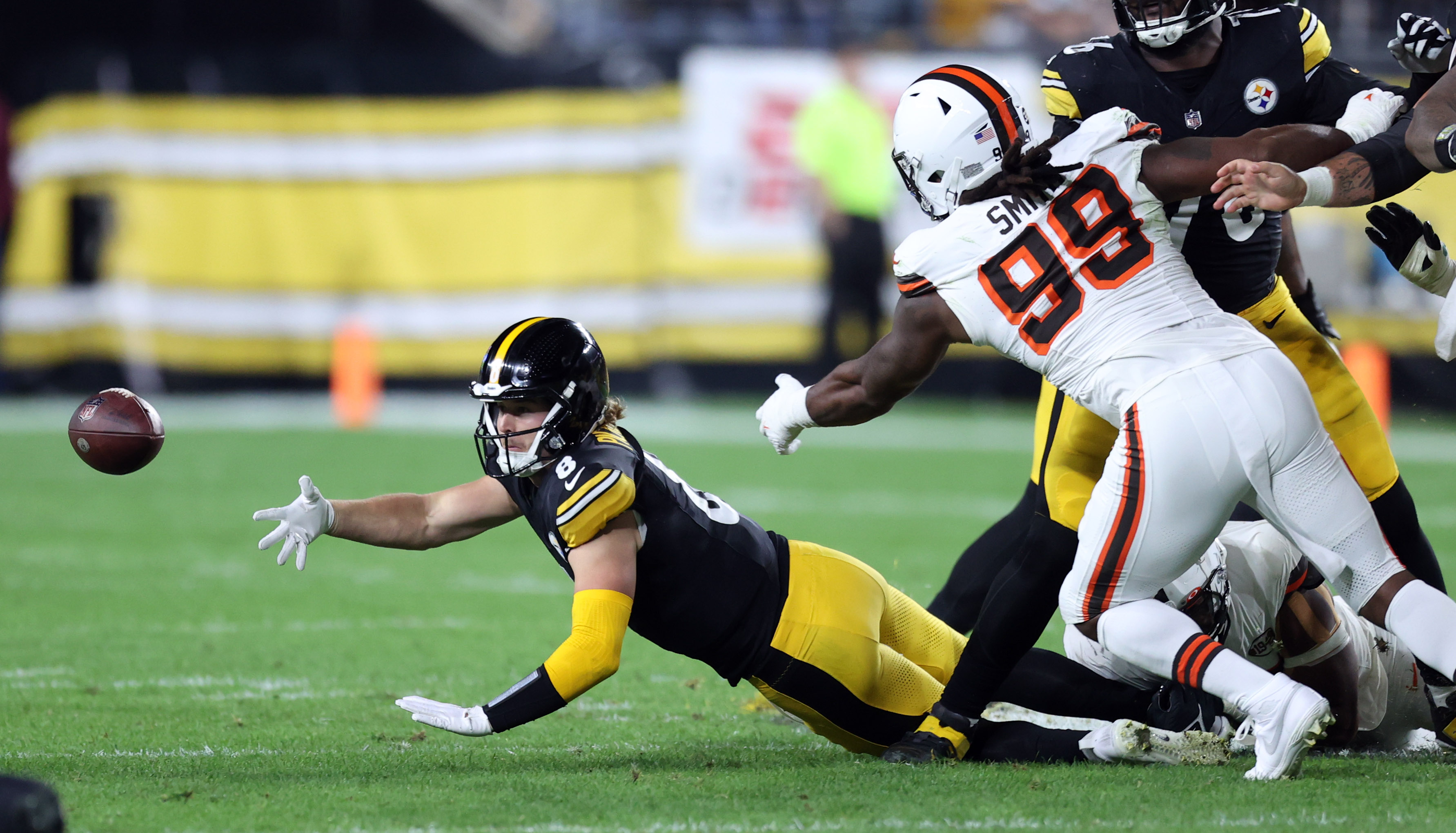 Run down? Steelers' D generating little push minus T.J. Watt