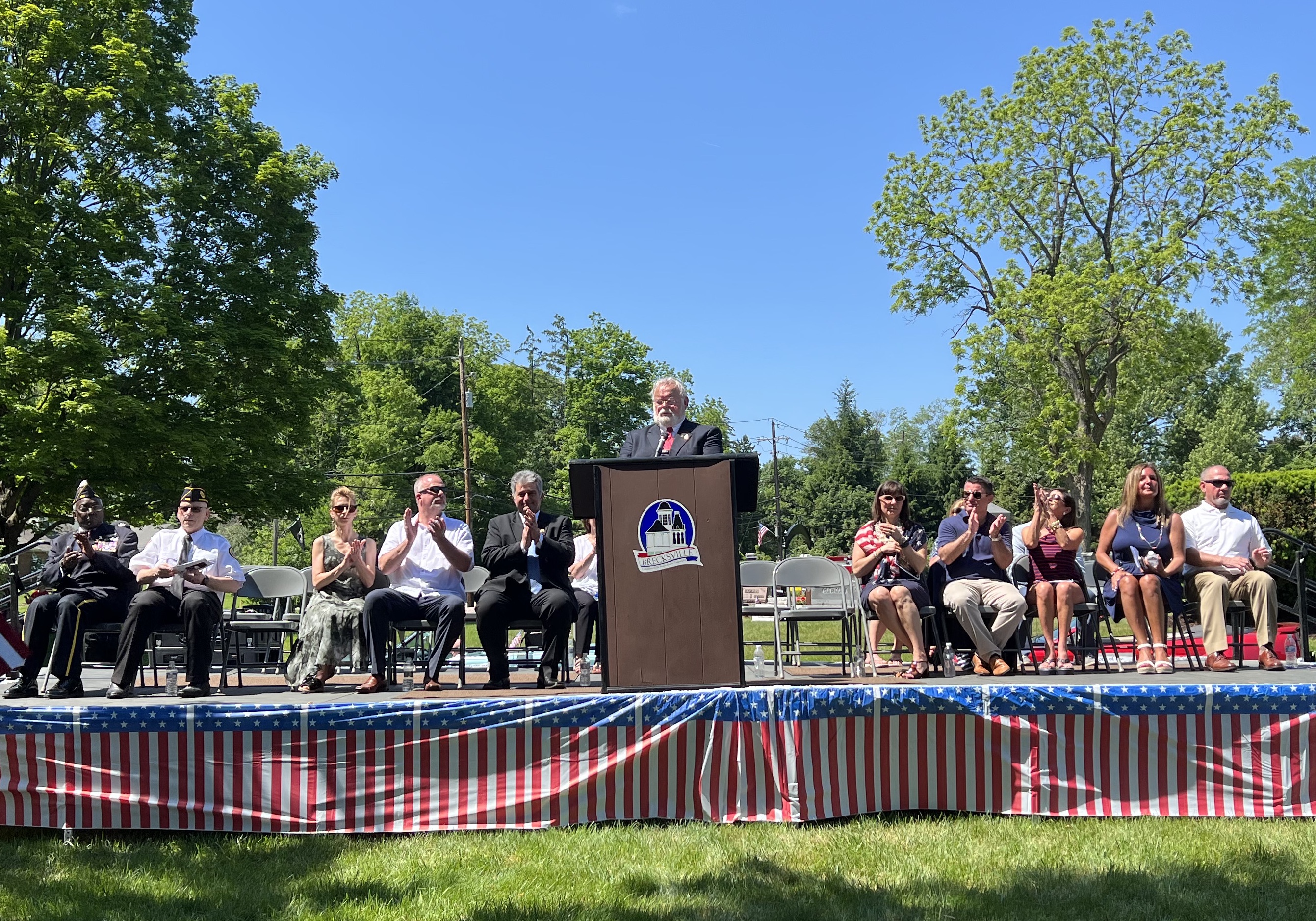 Stepping off from city hall and ending at the cemetery, Brecksville’s