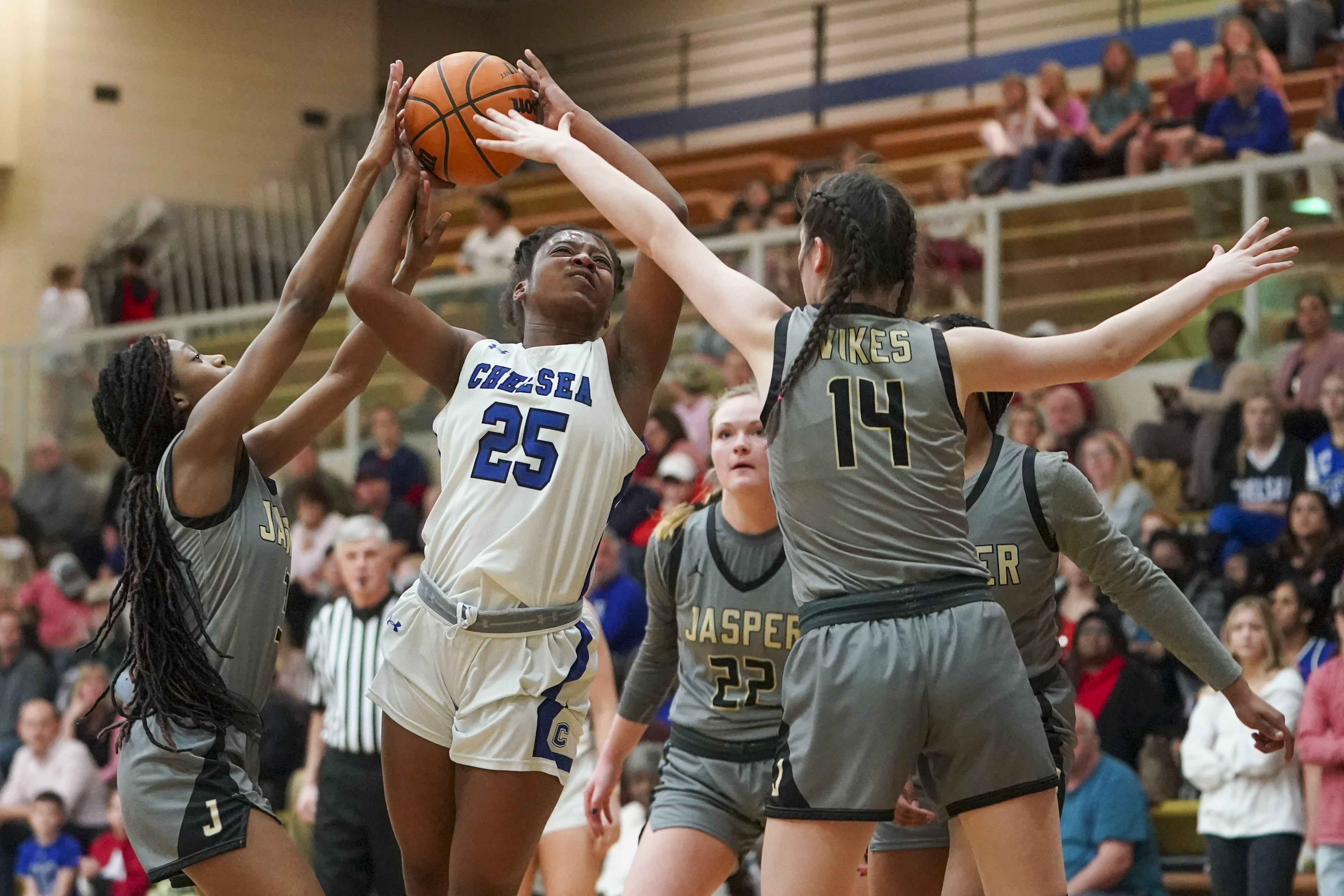 Jasper Risby Jasper vs Chelsea Girls Basketball Sub regional - al.com