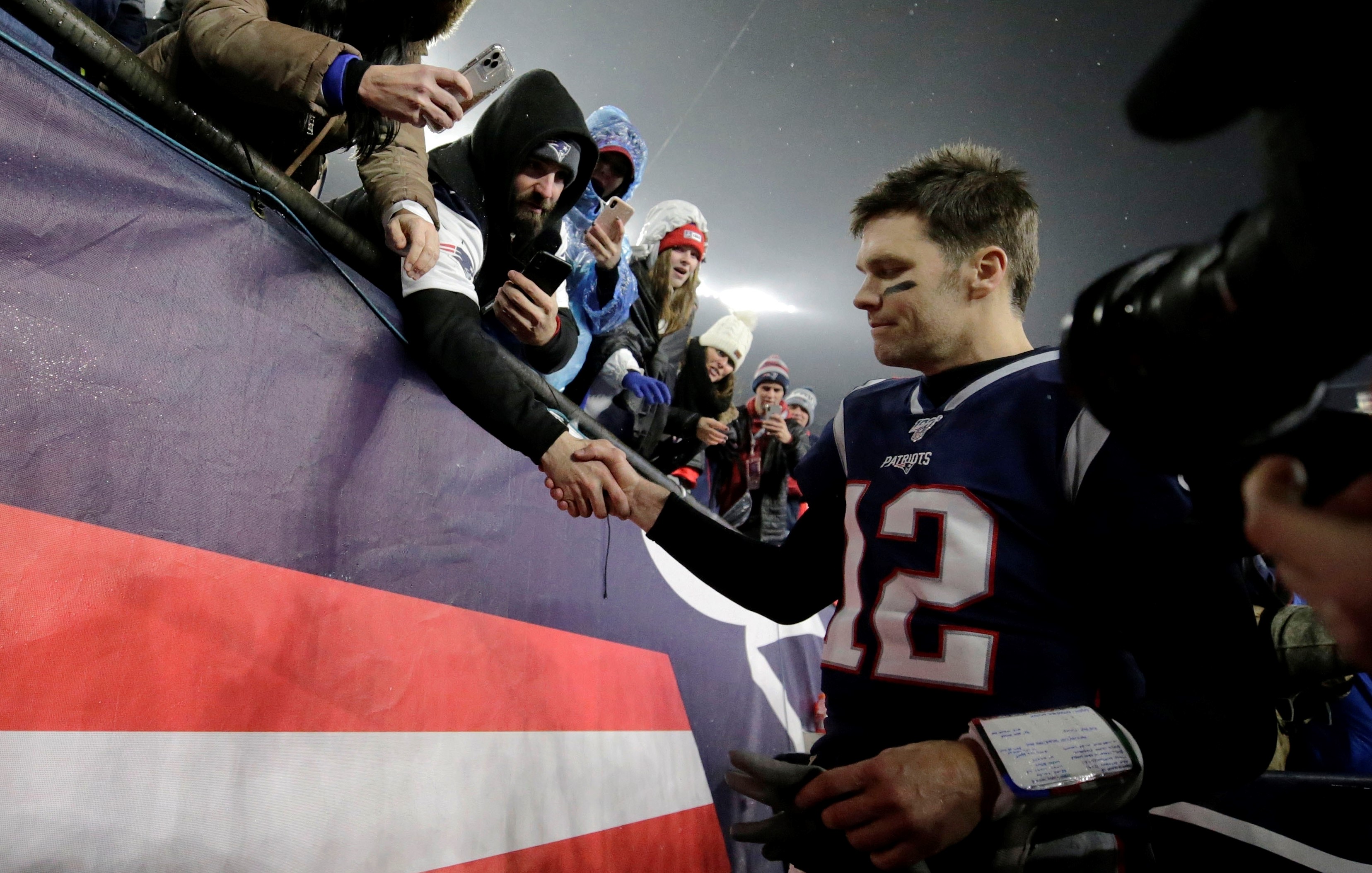 He was here 20 years': Patriots fans say they'll still be cheering for Tom  Brady in Super Bowl LV