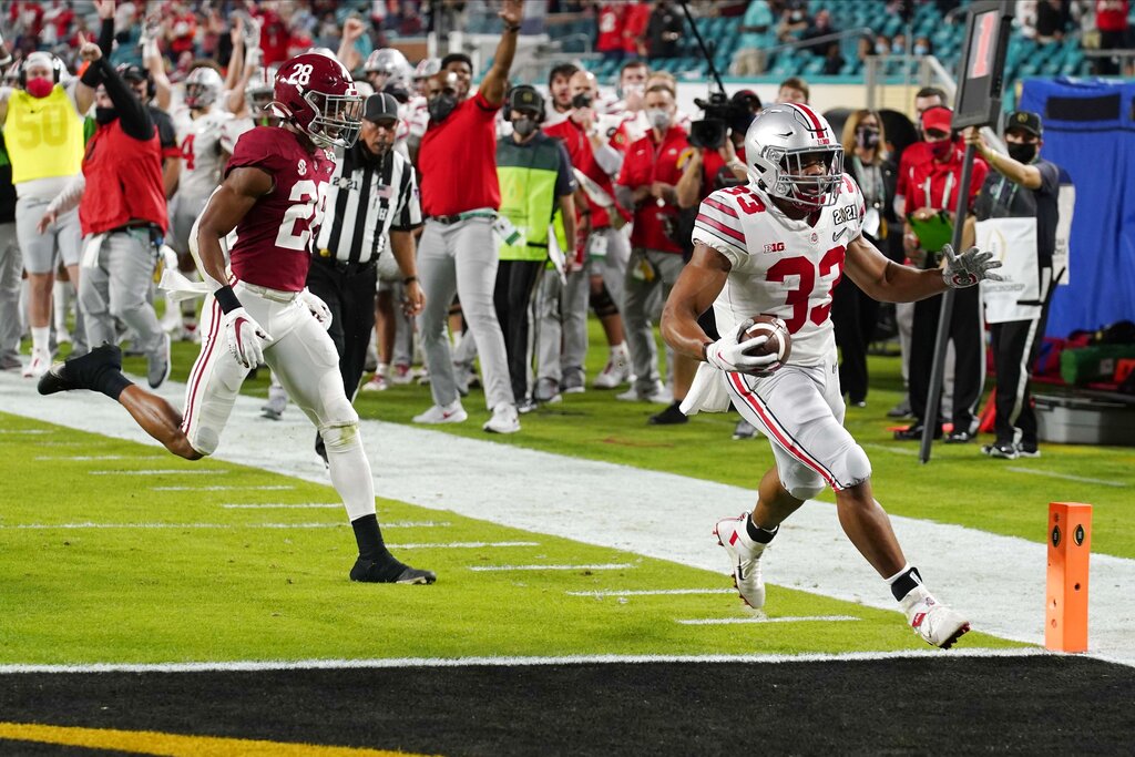 2021 College Football Playoff Championship: Alabama Vs. Ohio State ...