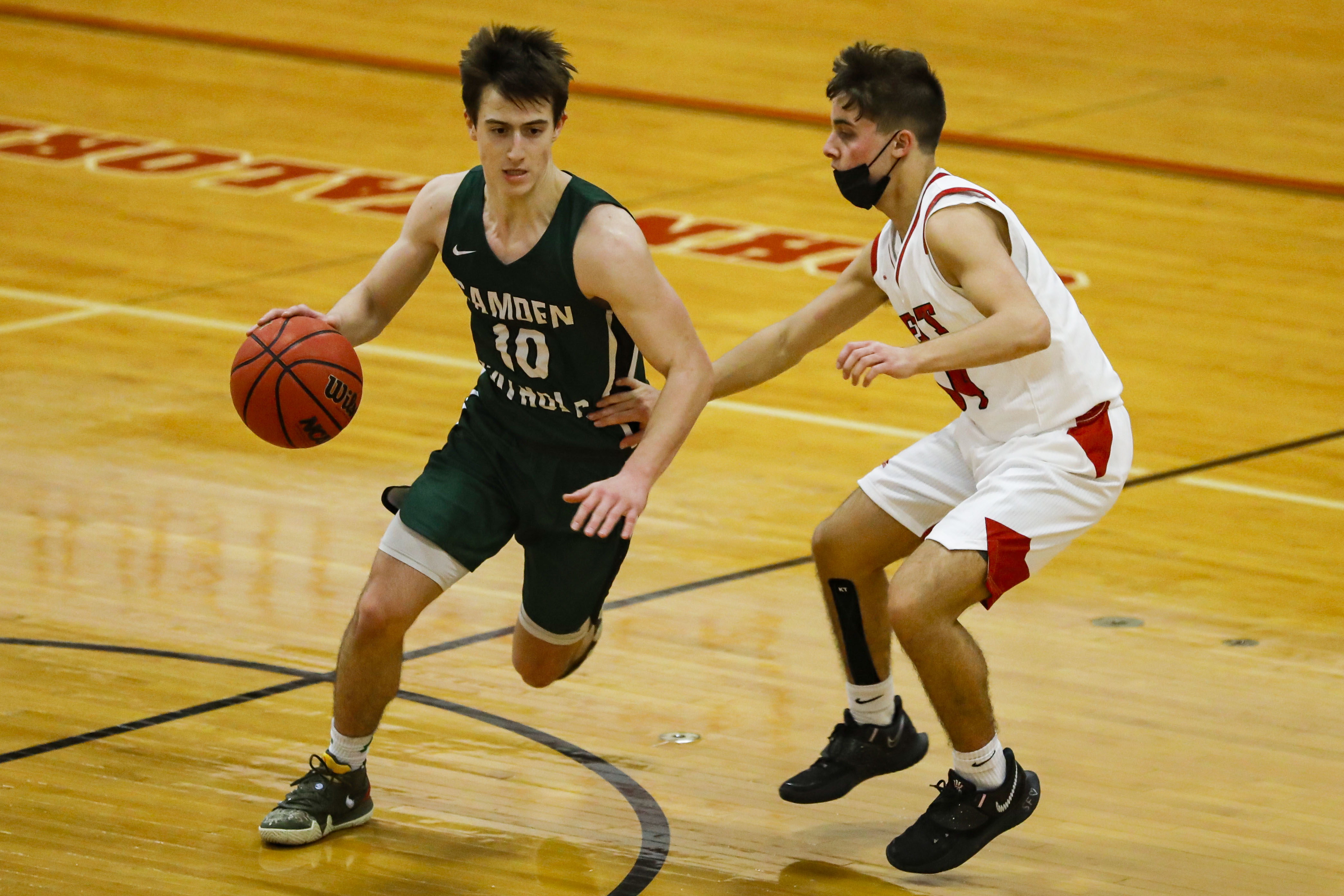 Boys Basketball Cherry Hill East vs. Camden Catholic on February 4, 2021