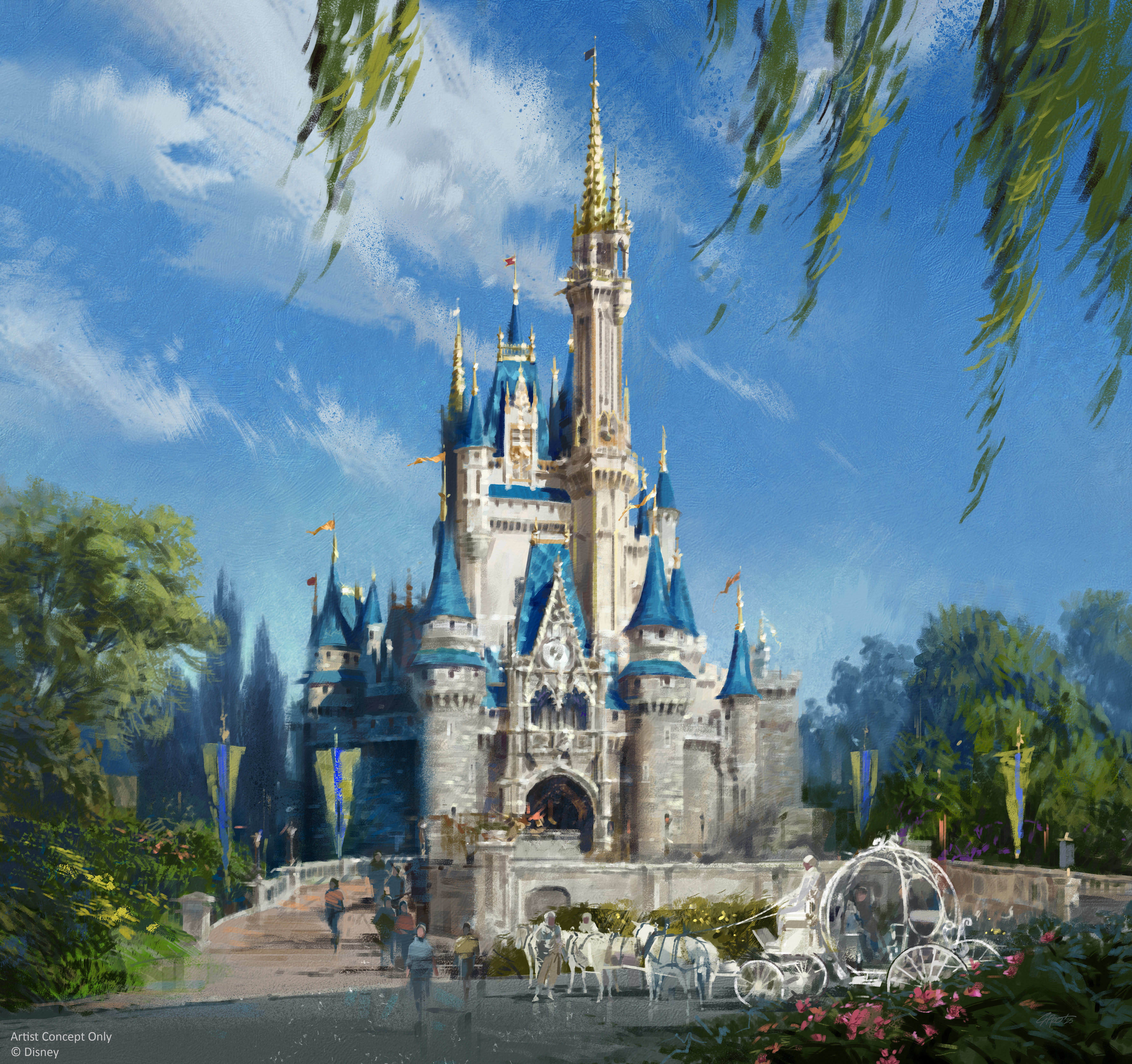 WDCC シンデレラ城 【Cinderella Castle】 DISNEY Limited Edition Castle Collection WDCC Enchanted