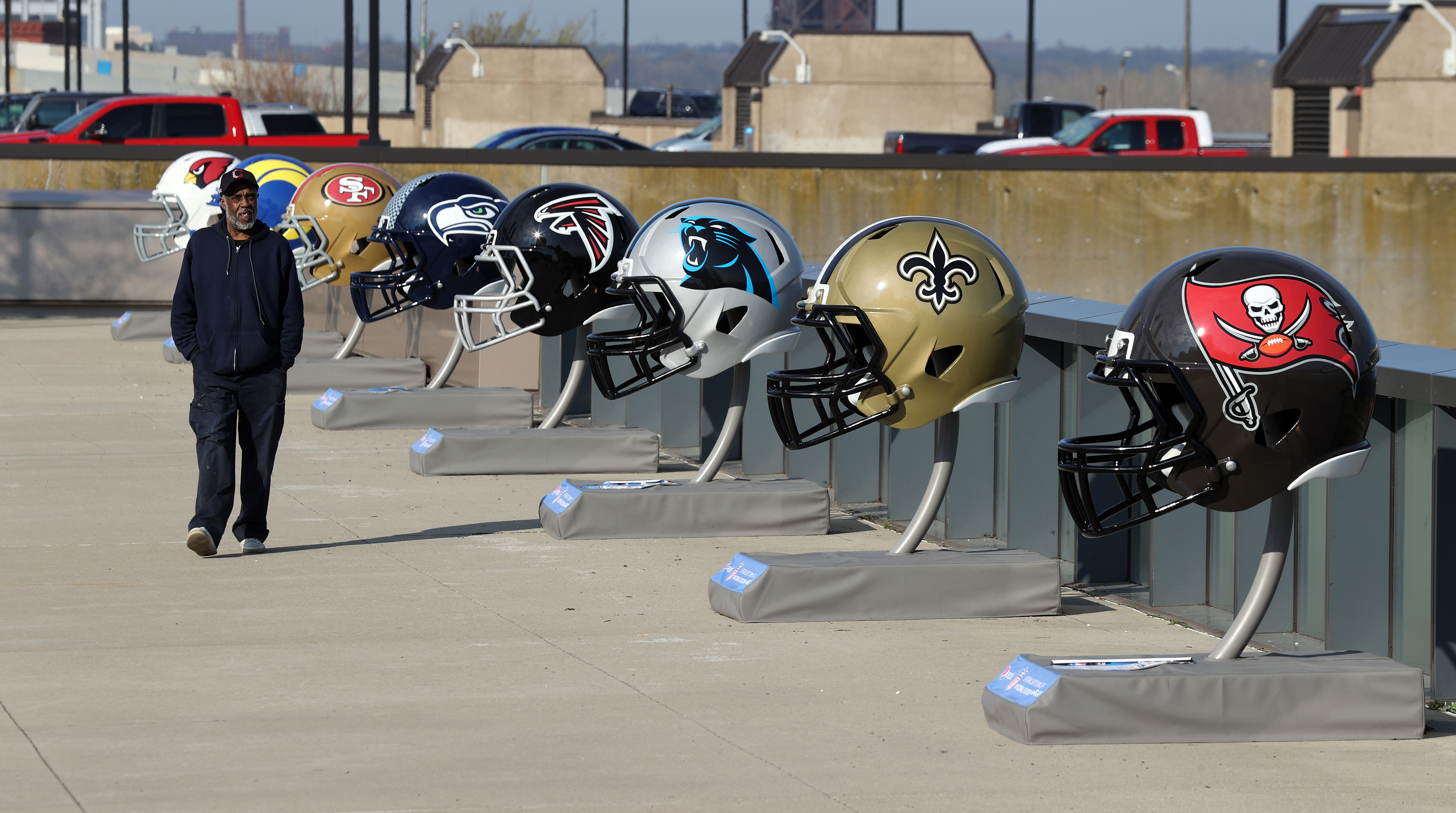 NFL Draft to feature 3 Rock the Clock End Zones in downtown