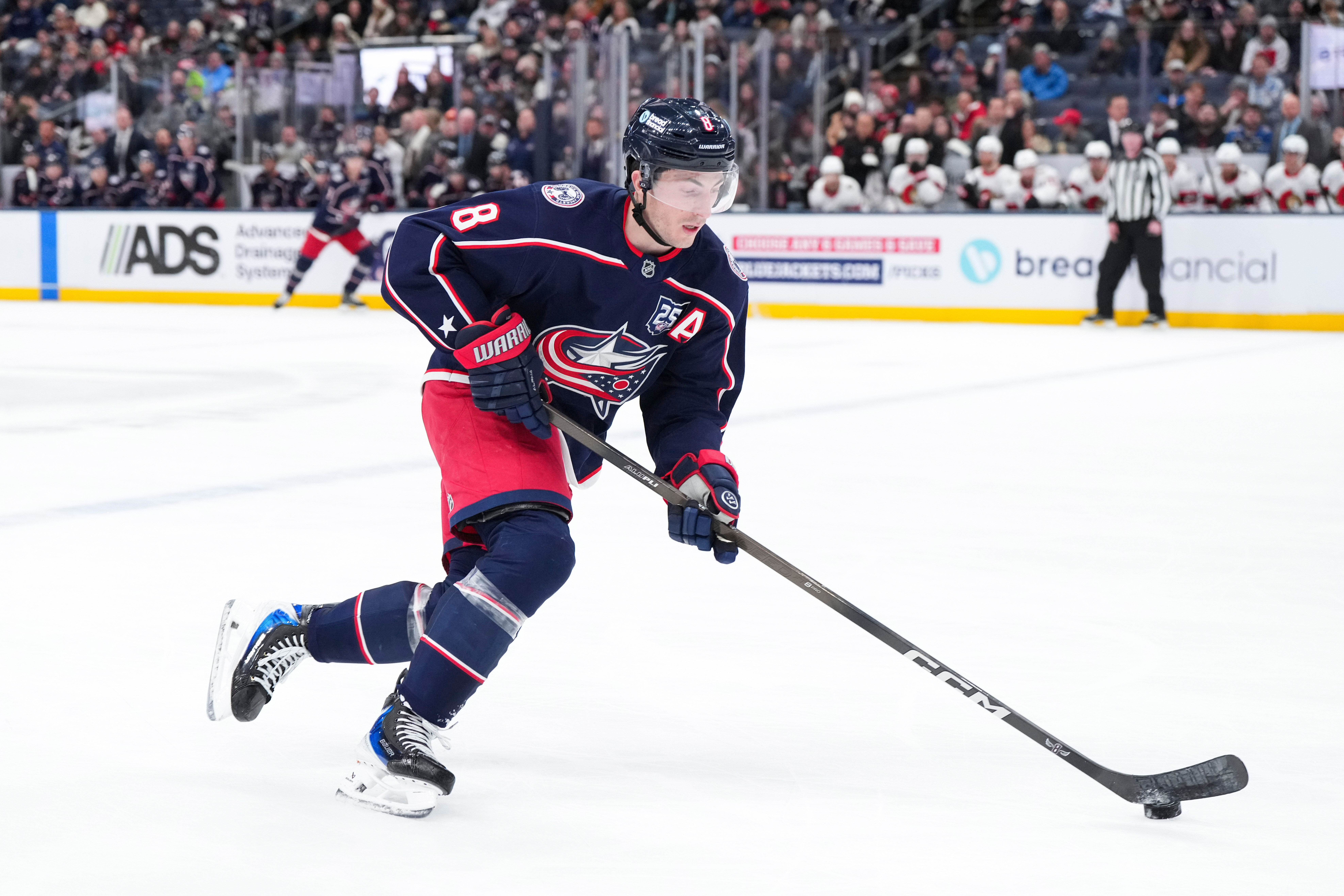 Zach Werenski's milestone and Jet Greaves' shutout lead Blue