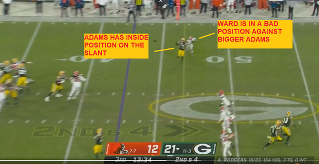 Browns CB Denzel Ward turns the tables on Joe Burrow with 99-yard