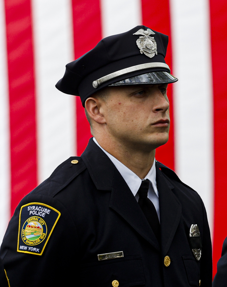 Syracuse Police Department honors Officer Michael Jensen and other