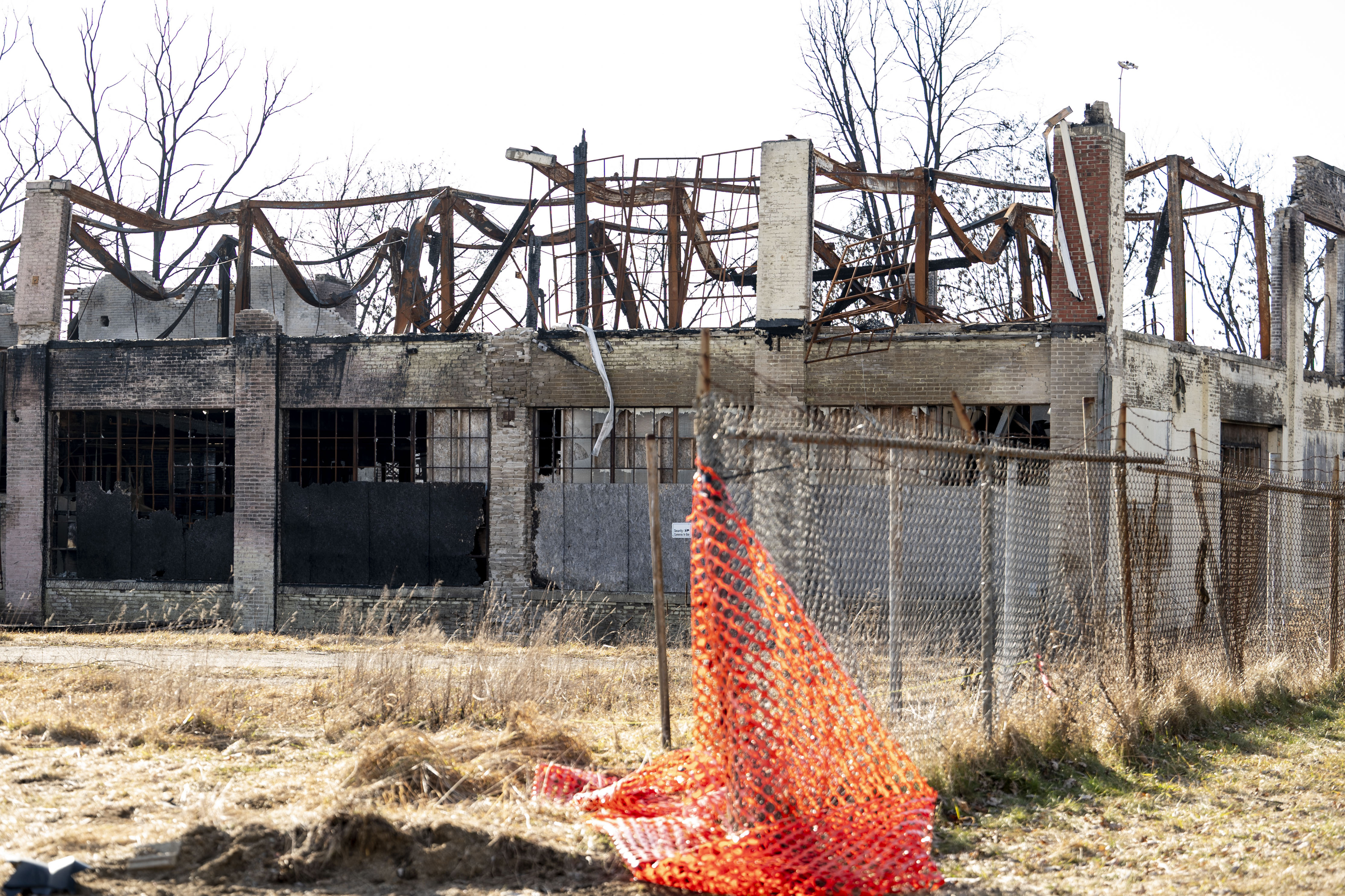 Ruins of Jackson factory fire six months later - mlive.com