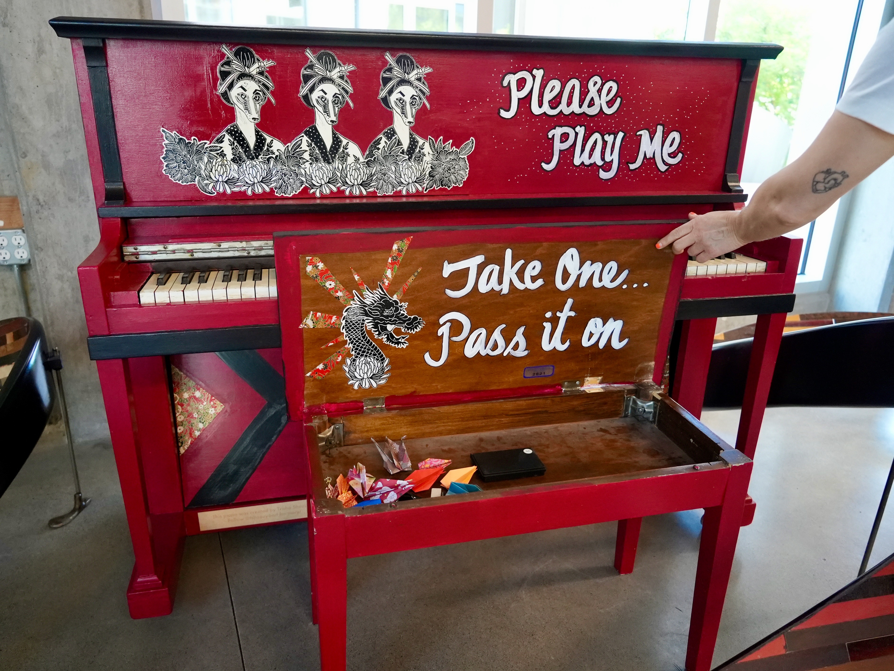 Portland's painted outdoor pianos hit the streets for the 10th