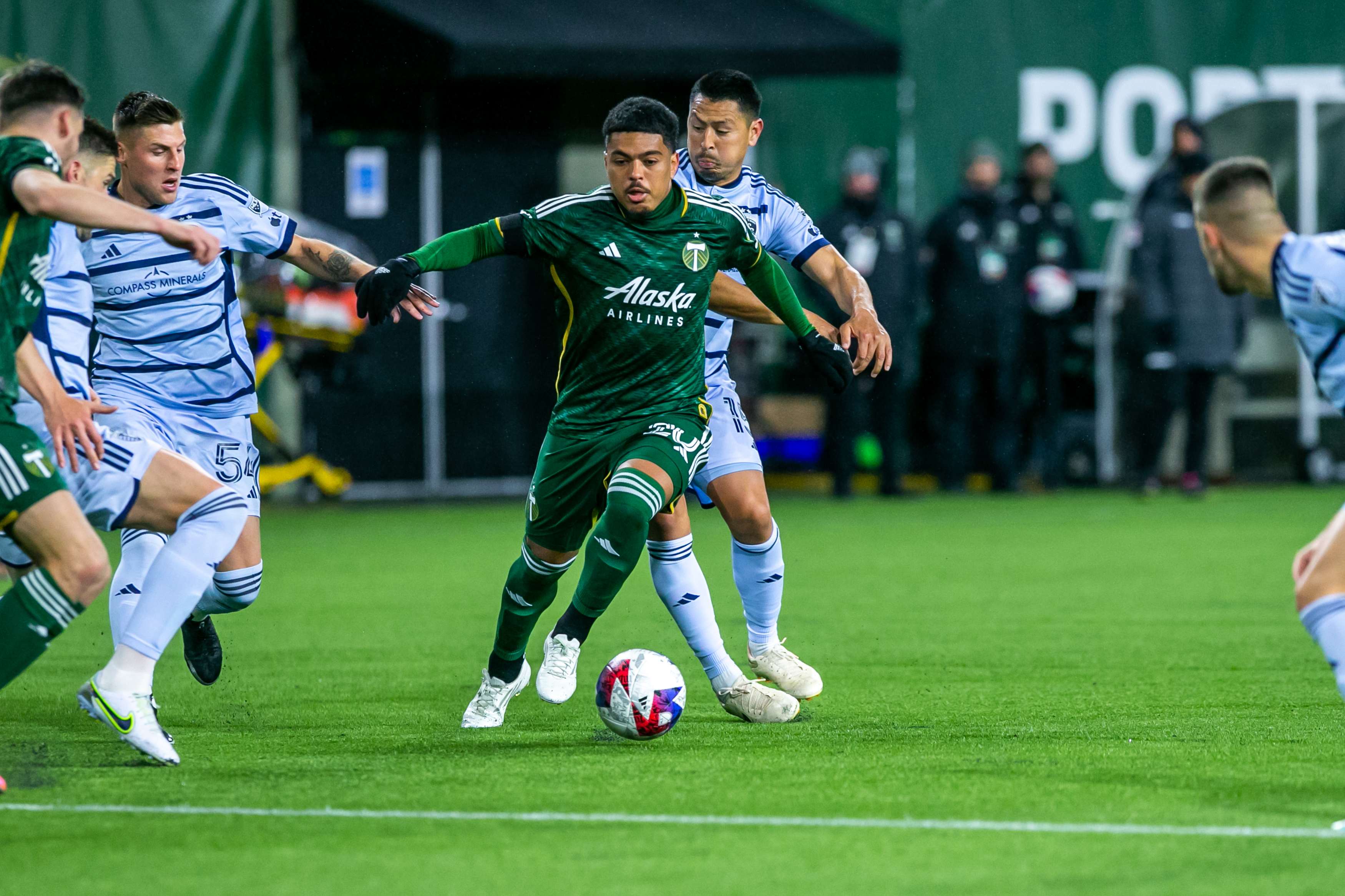 2023/24 Portland Timbers Third Black Fans Jersey