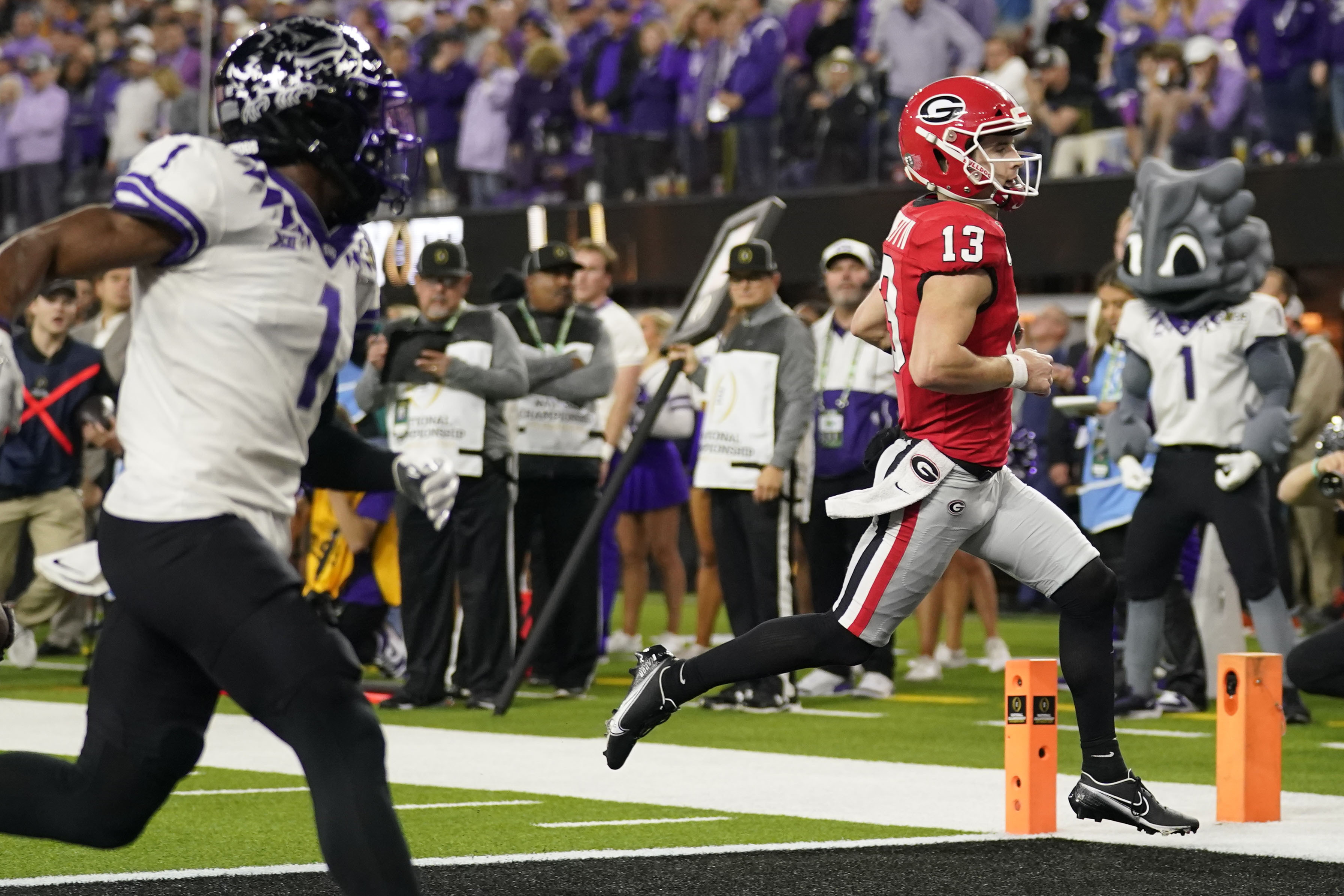 No. 1 Georgia tries to launch dynasty against emboldened TCU