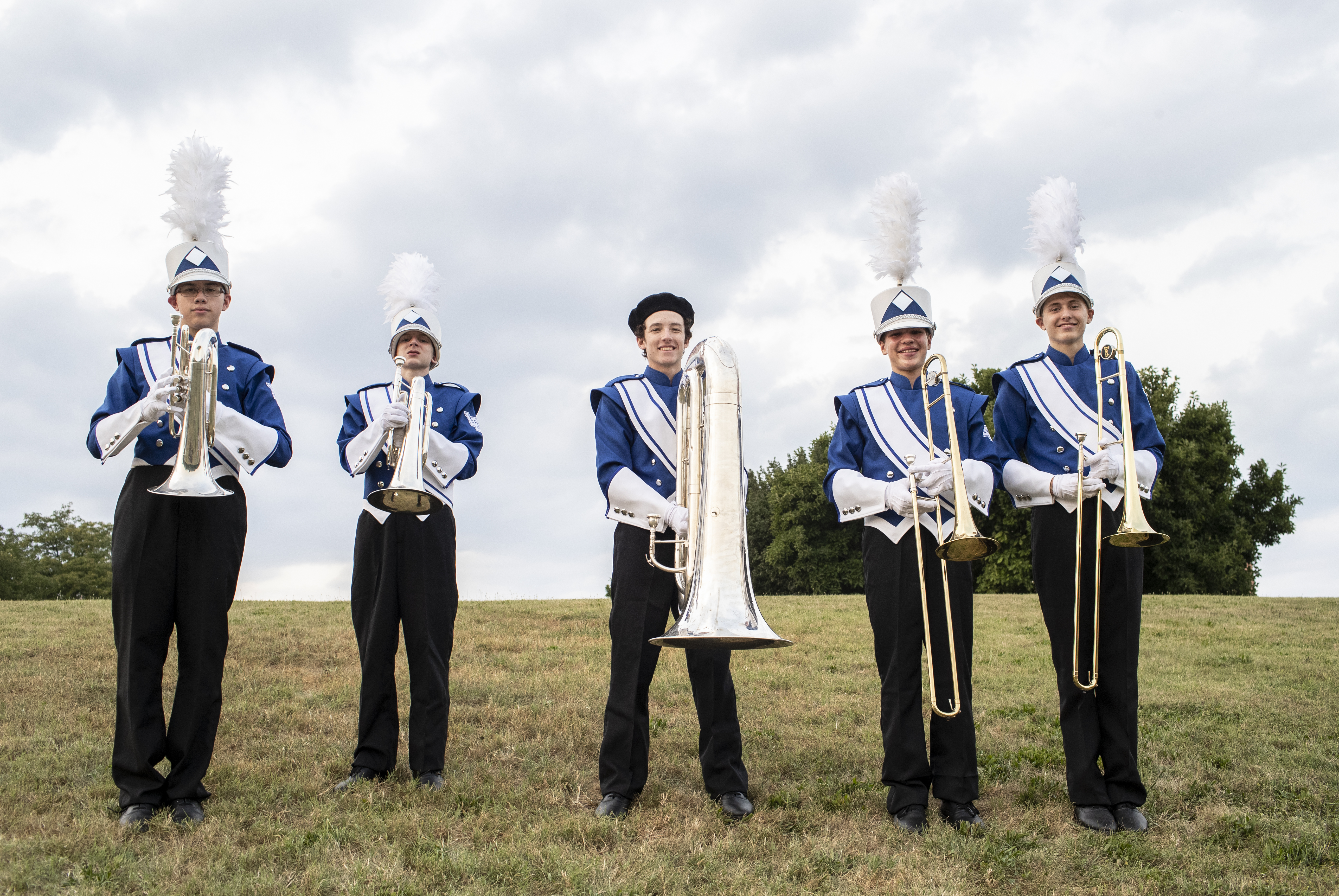The Lower Dauphin High School marching band.  August 25, 2022. Sean Simmers |ssimmers@pennlive.com