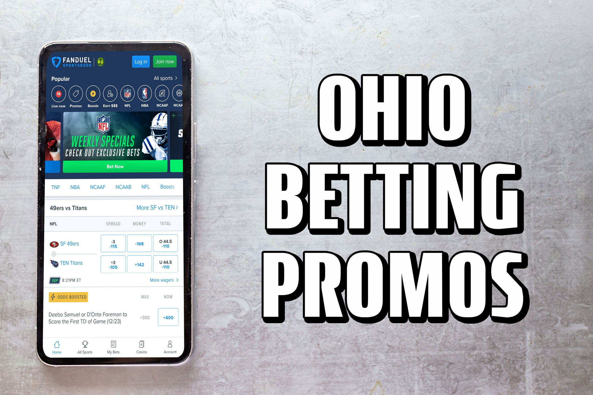 Ohio sports betting promos: How to bet on the NFL right now 