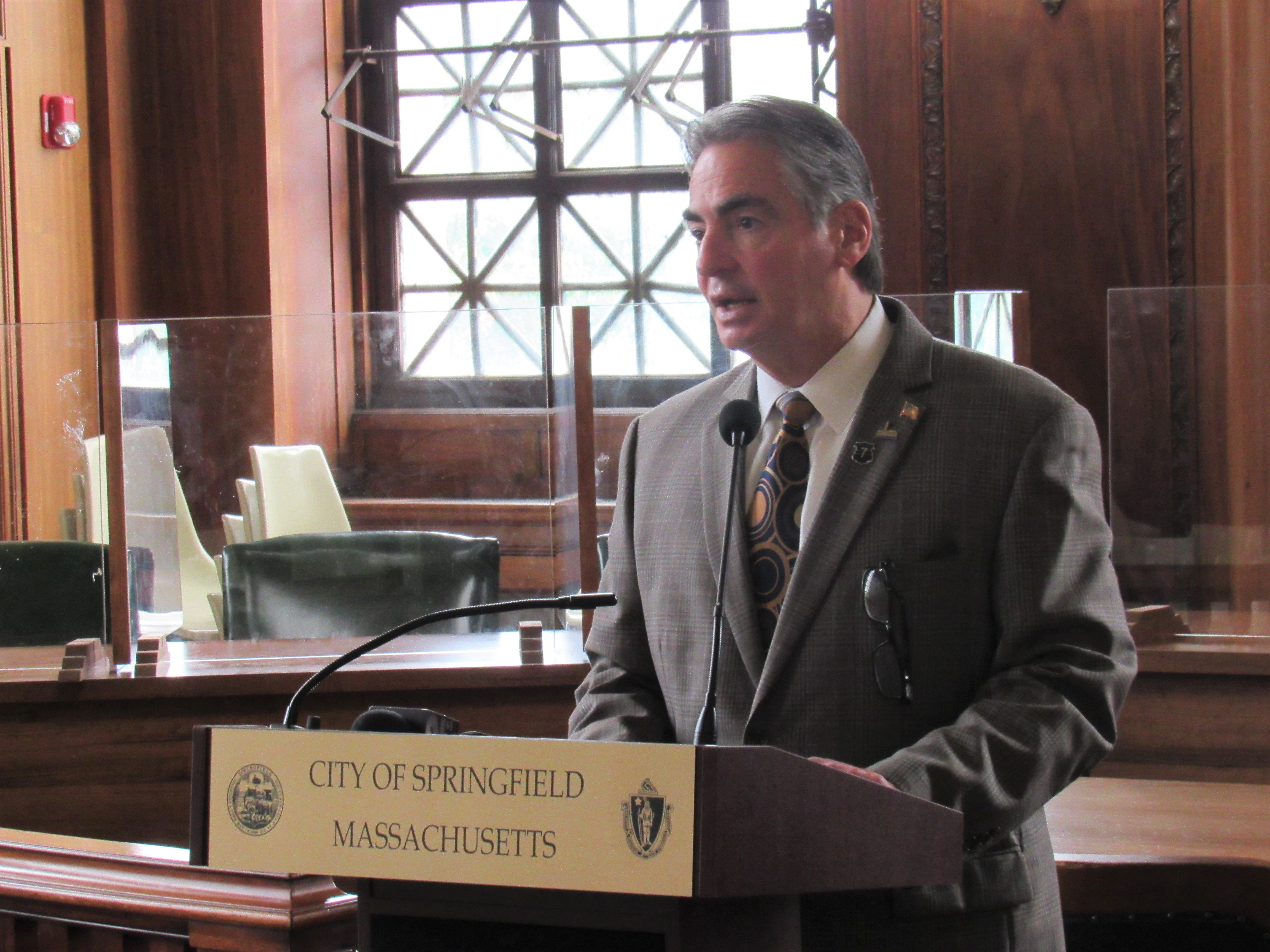Mayor Sarno Welcomes Worcester Woo Sox for Visit to Springfield: City of  Springfield, MA