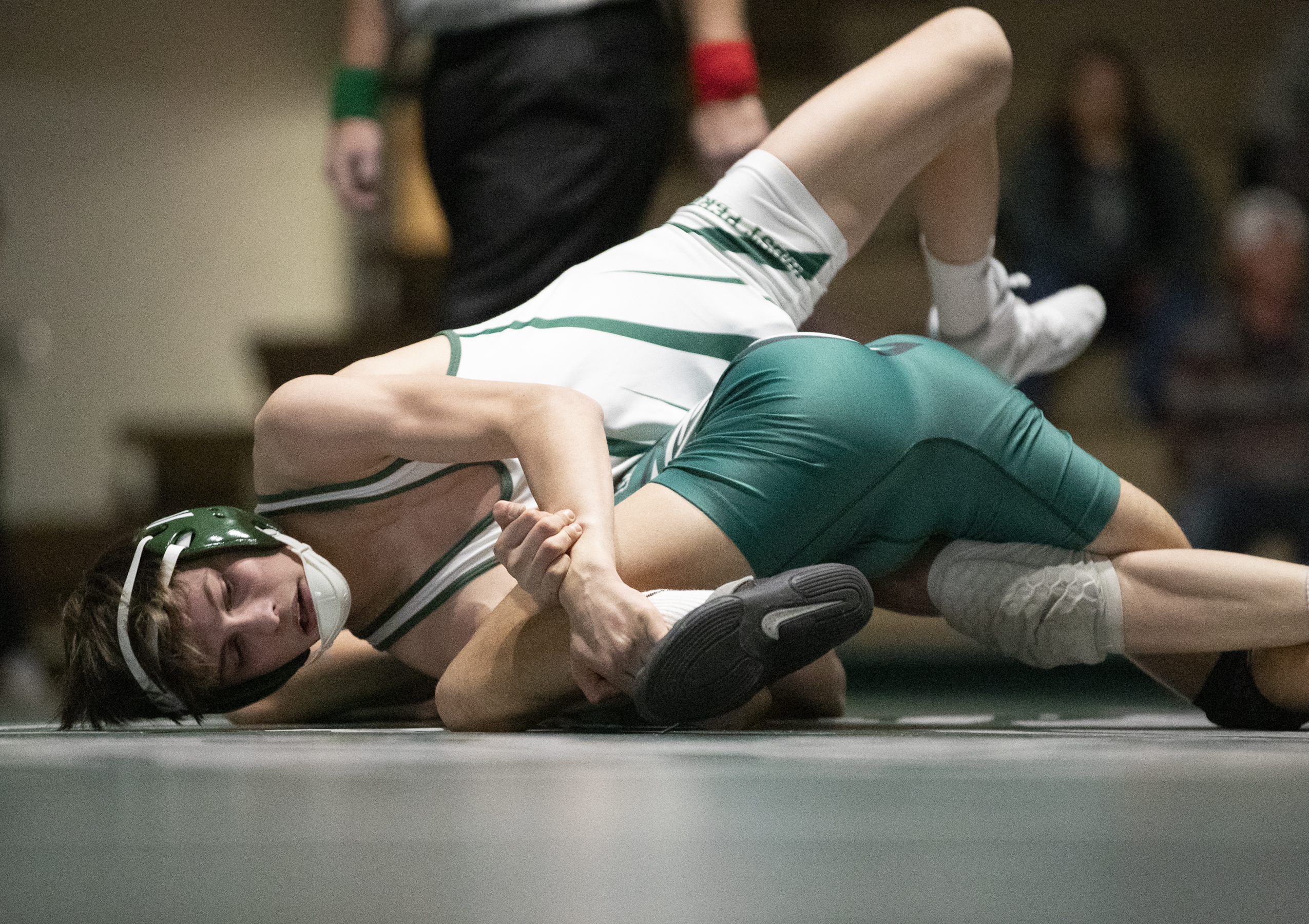 West Perry GreenWhite Dual wrestling scrimmage