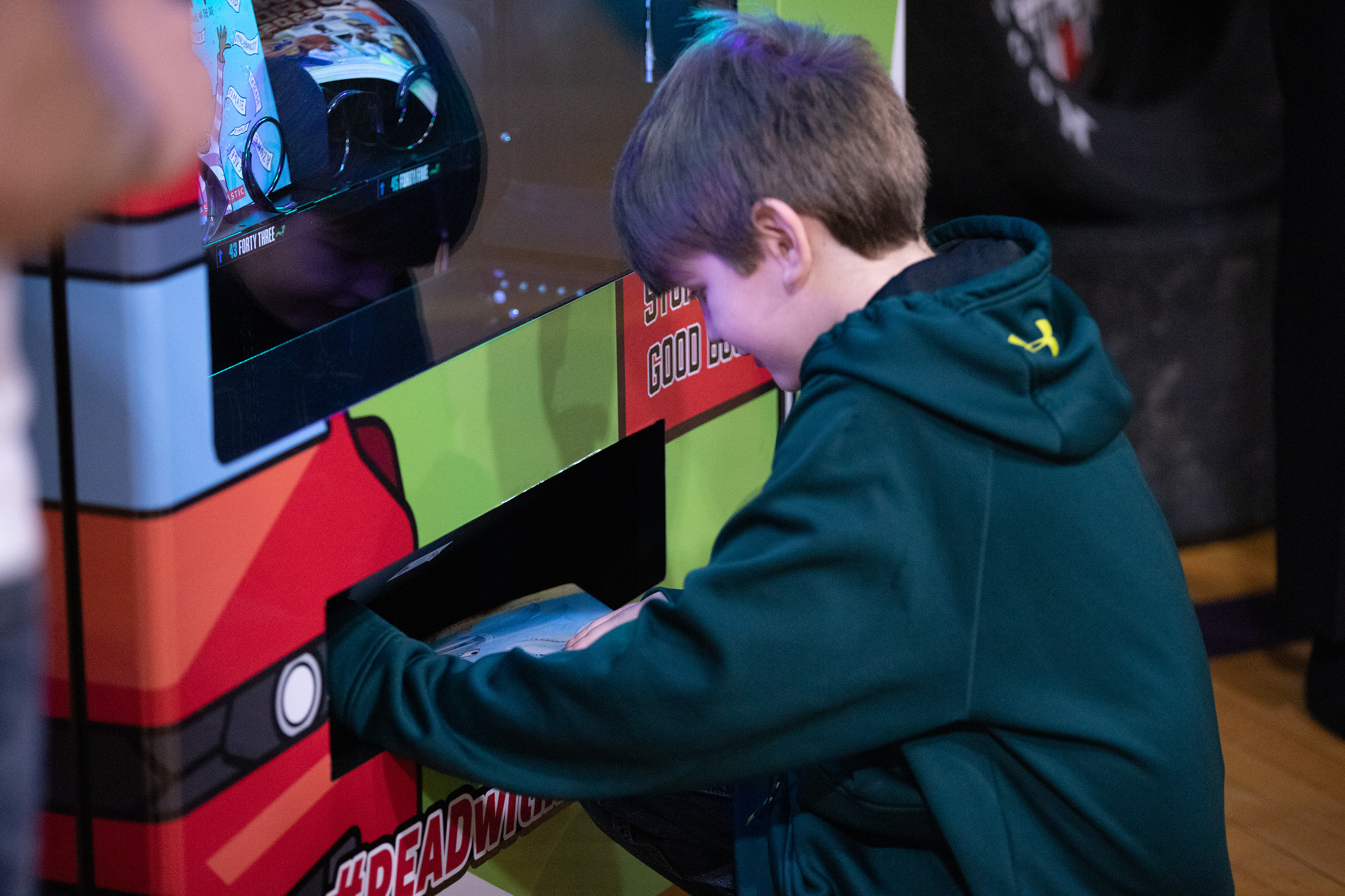 NASCAR driver donates book vending machine to hometown elementary ...