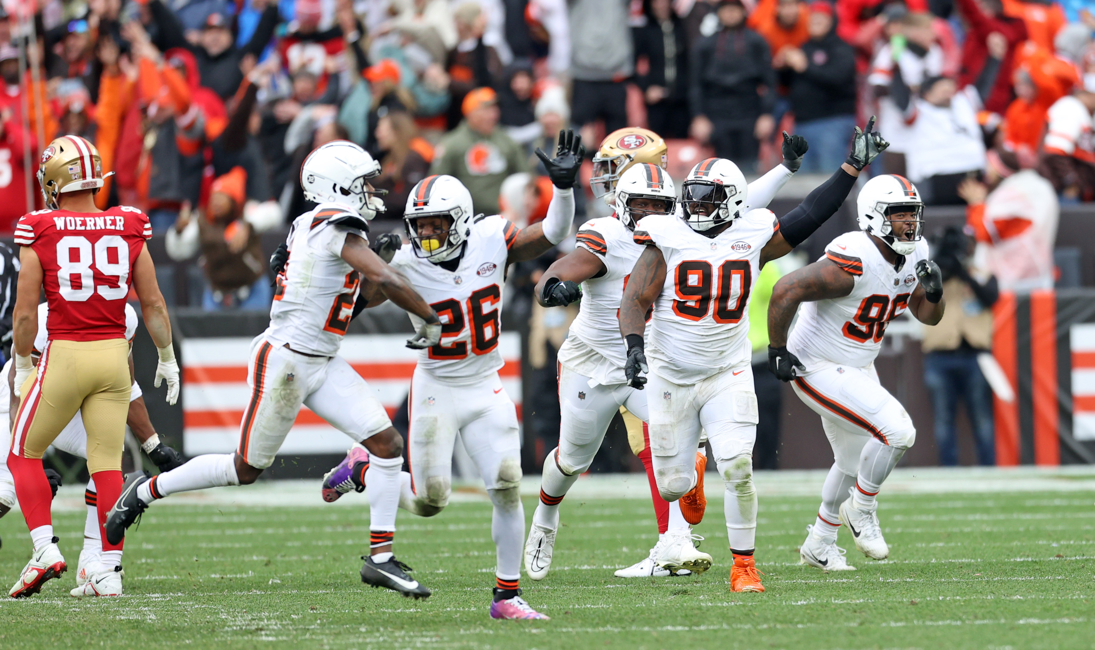 Médaille Des Finisseurs Cleveland Browns 5k - NFL Football, Joe Flacco