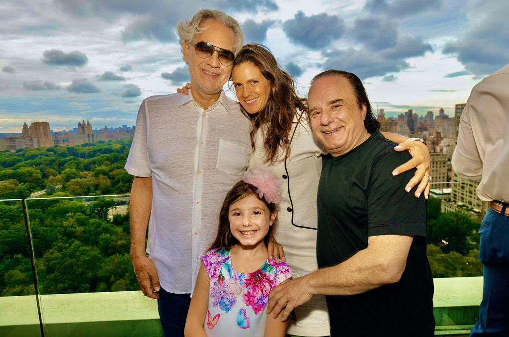 Andrea Bocelli Family Video With Wife Veronica Berti 