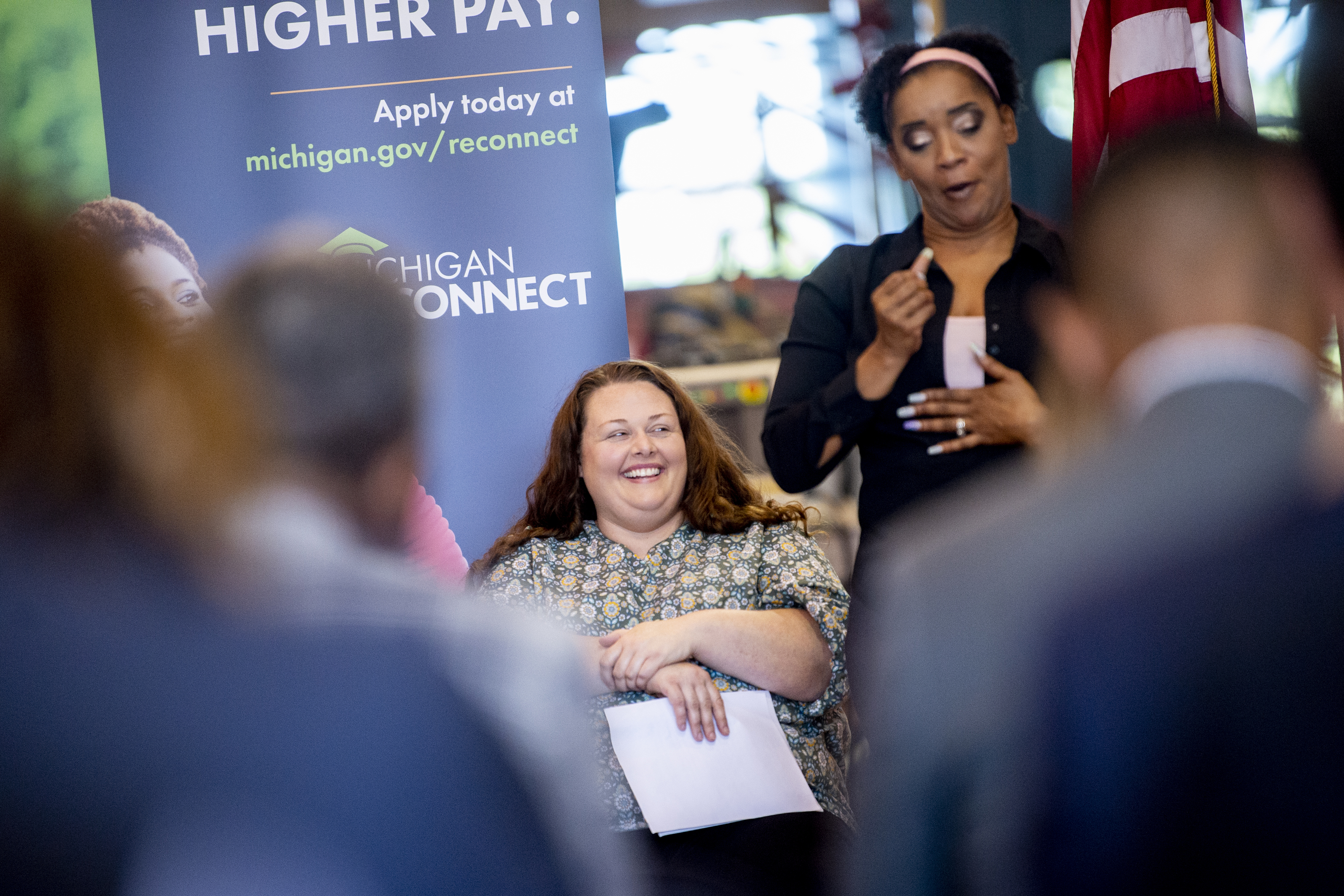 Lt. Gov. Gilchrist highlights Michigan Reconnect program at Mott ...