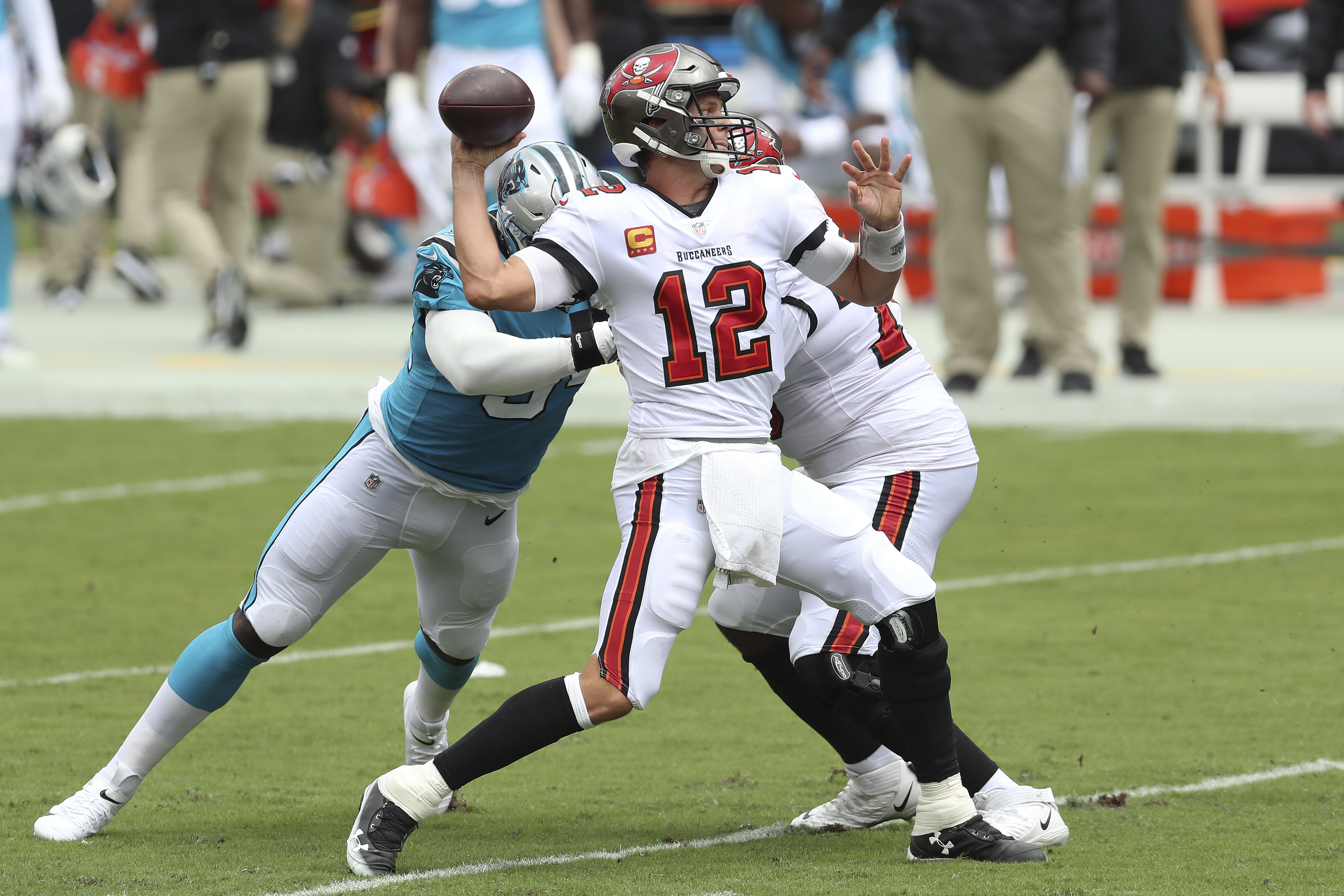 As it happened: Tampa Bay Buccaneers face Carolina Panthers for first time  this season