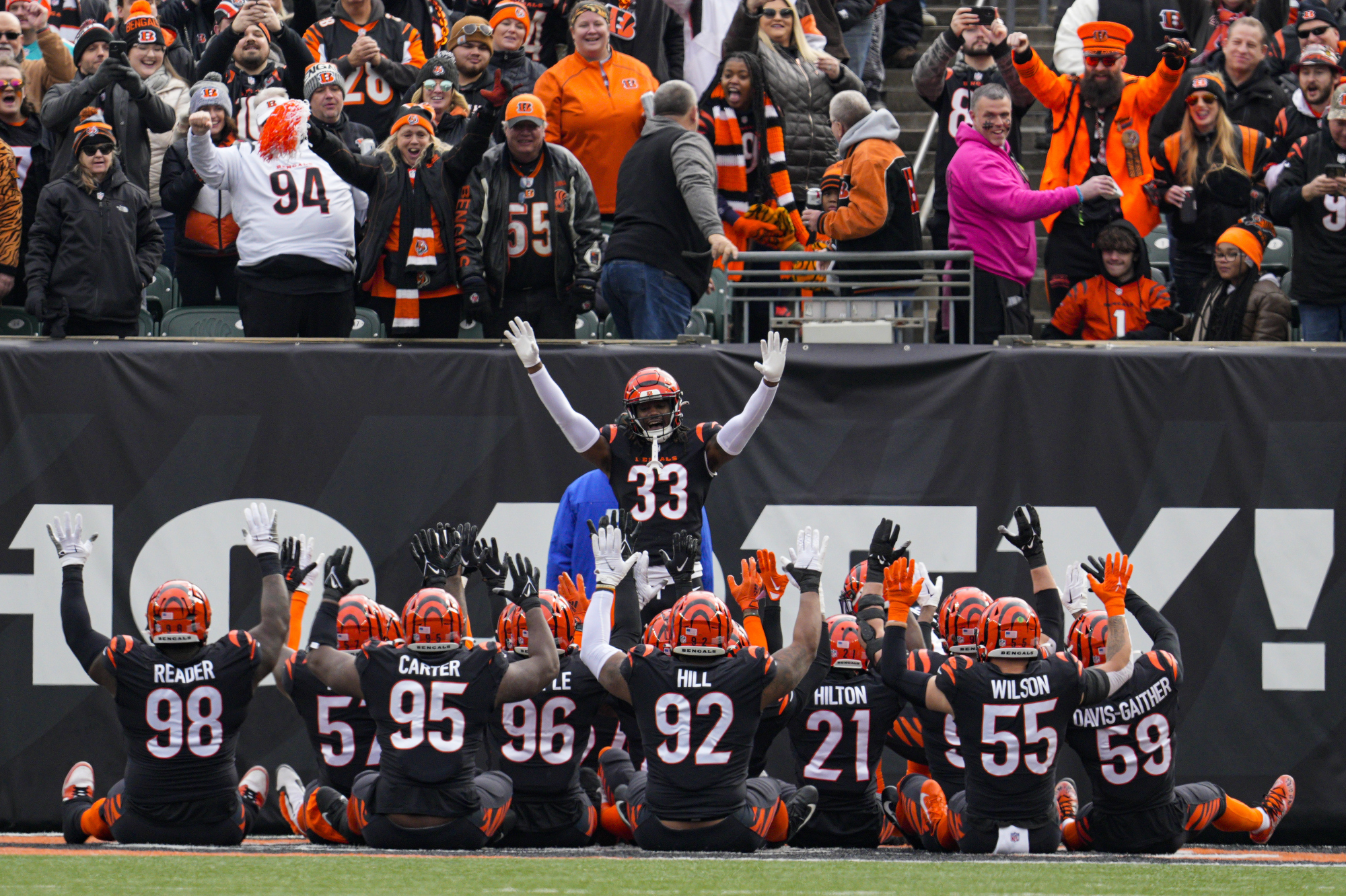 Bengals give 'white out' crowd a reason to celebrate with win over