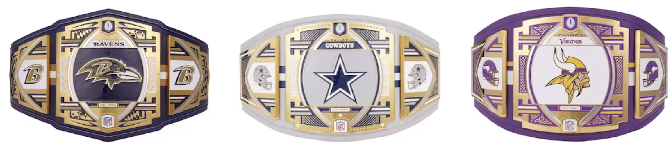 Minnesota Vikings Football Card Belt #4 | Card Belts