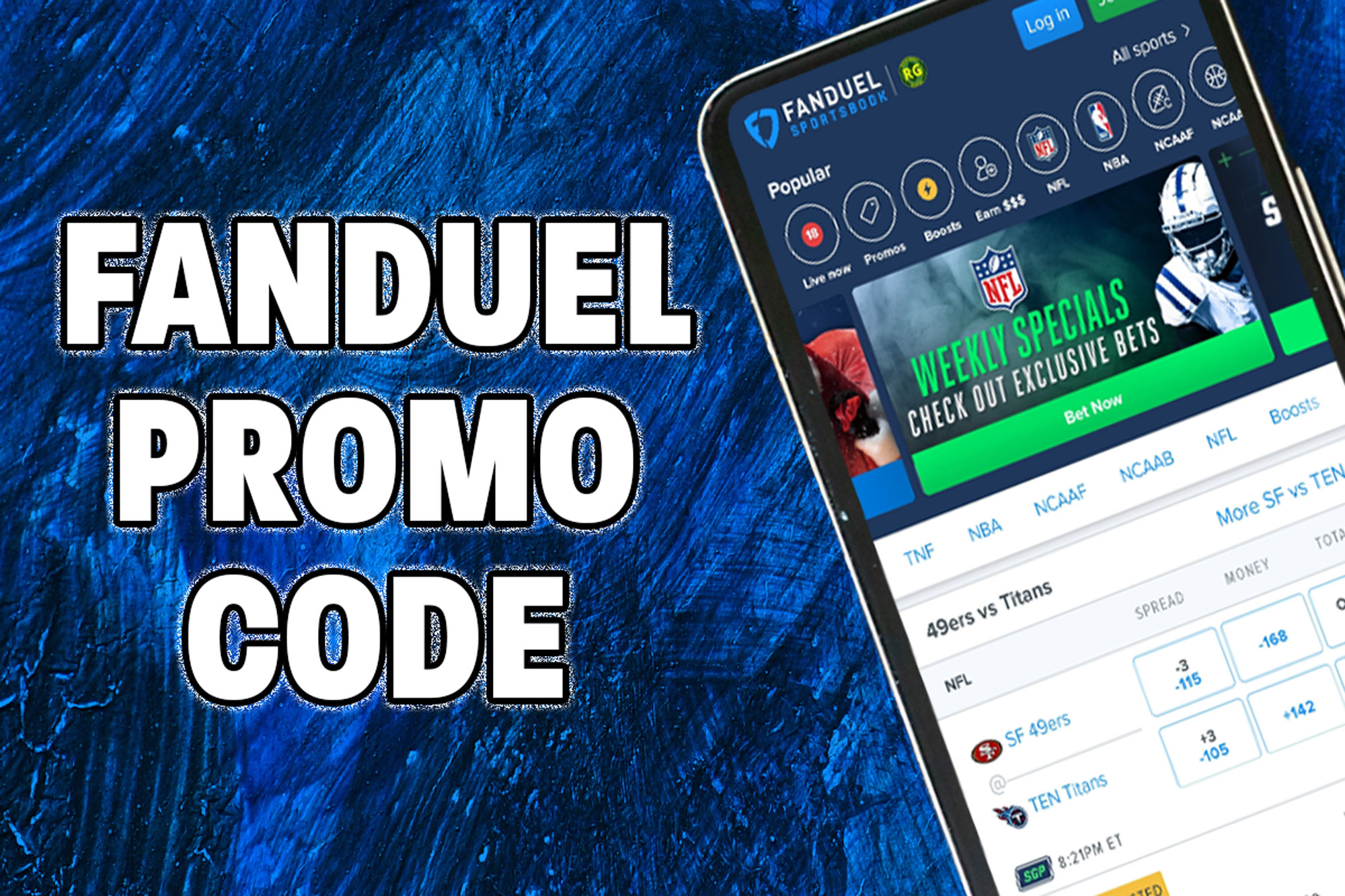 FanDuel Promo Code: Bet $5, Get $100 Bonus